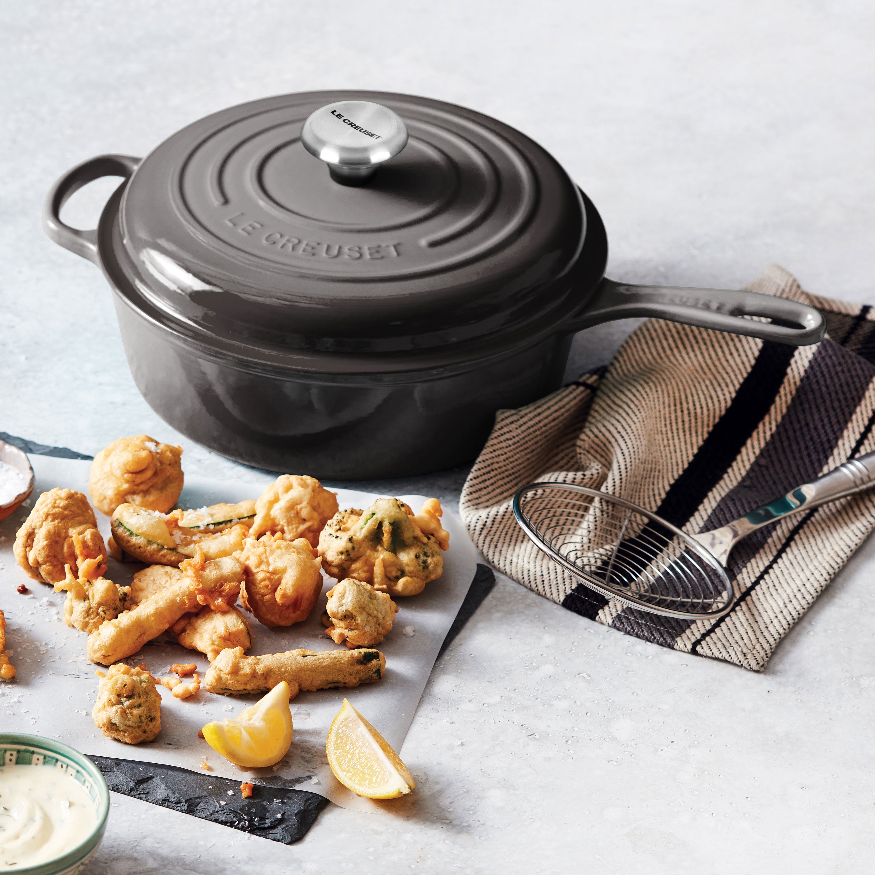 Le Creuset Signature Cast Iron 3.75-quart Oyster Cassadou