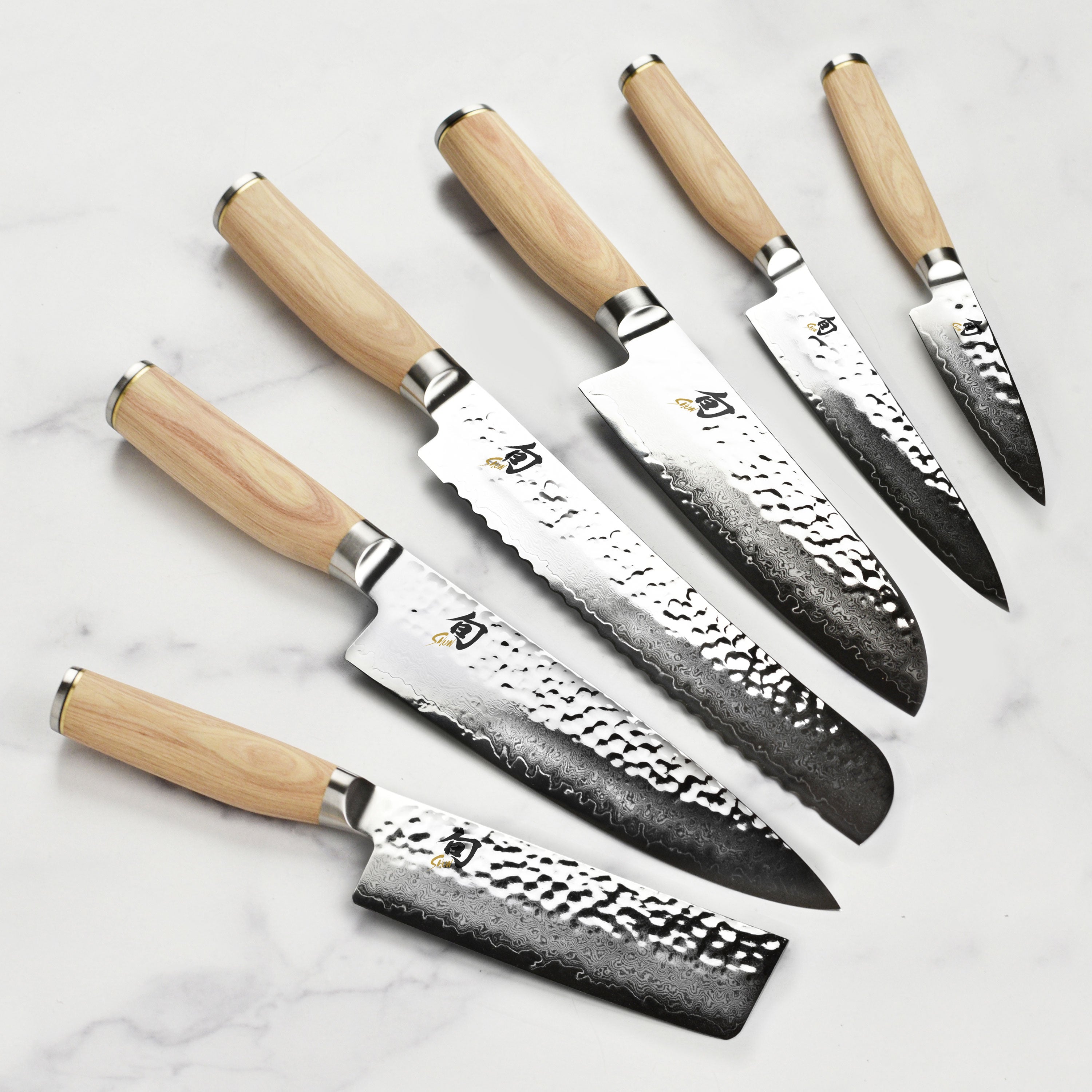 Shun Premier Blonde 12 Piece Knife Block Set