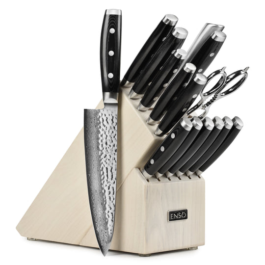 Enso HD Slim Knife Block Set - 5 Piece – Cutlery and More