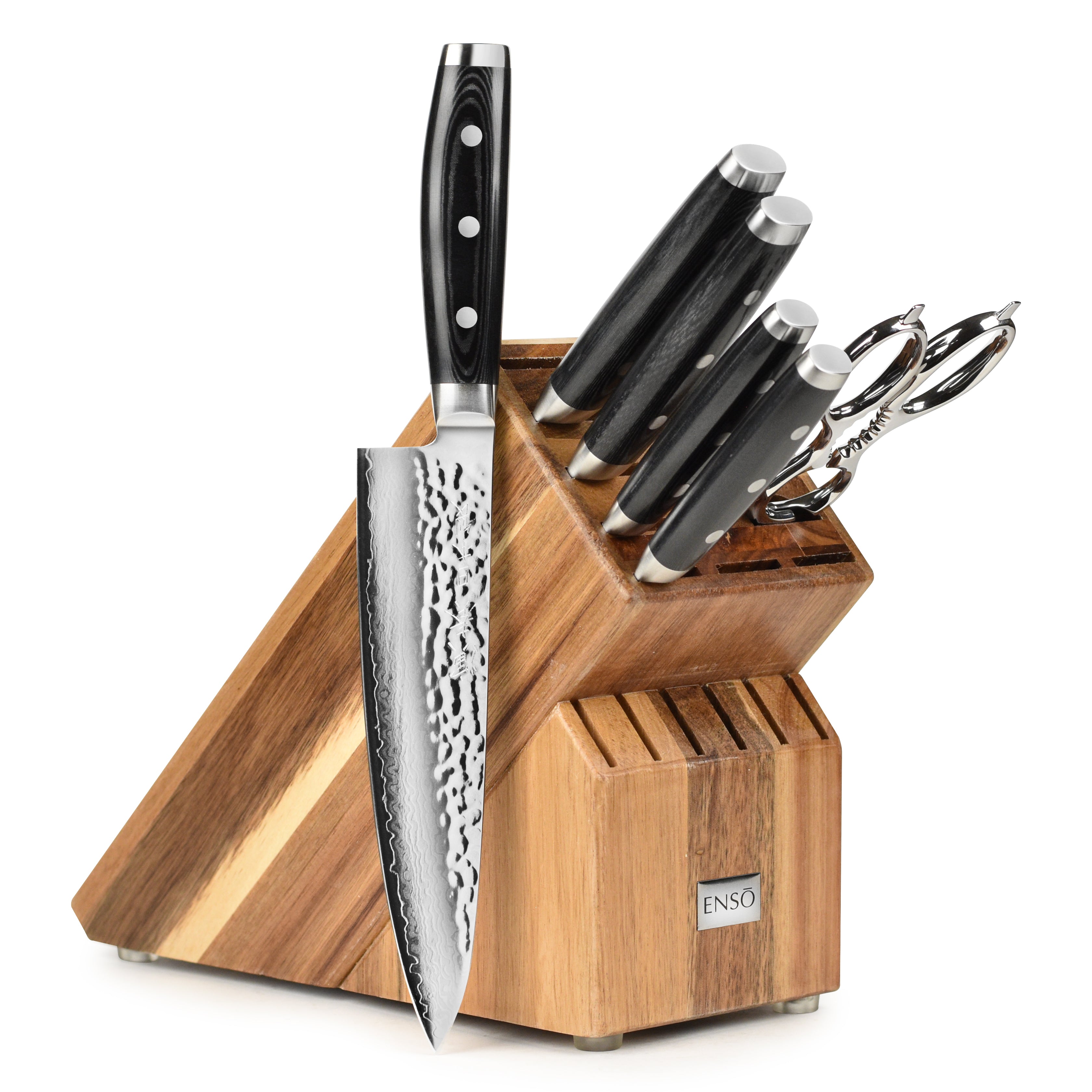 Enso HD 7 Piece Knife Block Set