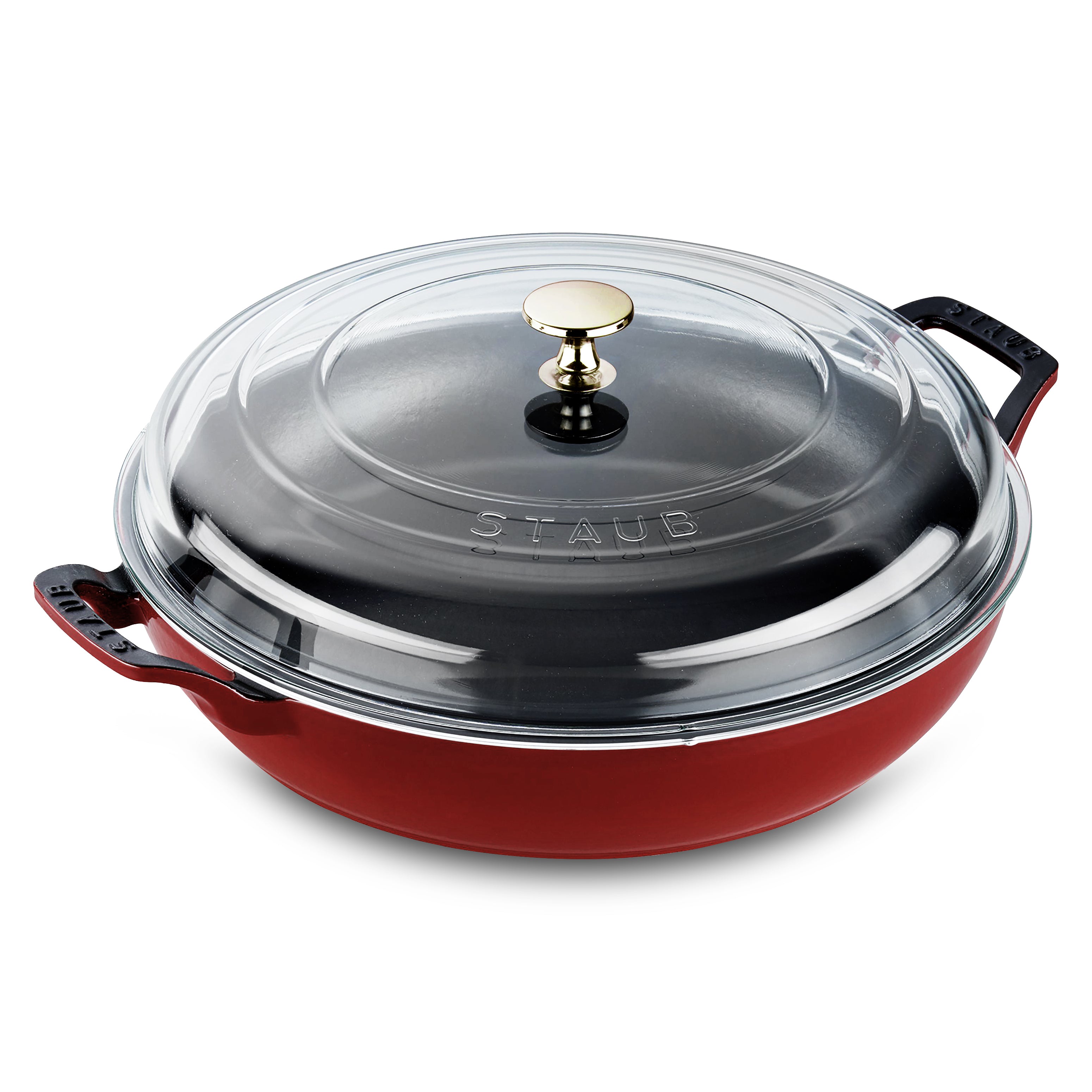 Staub 3.5-quart Grenadine Braiser with Glass Lid