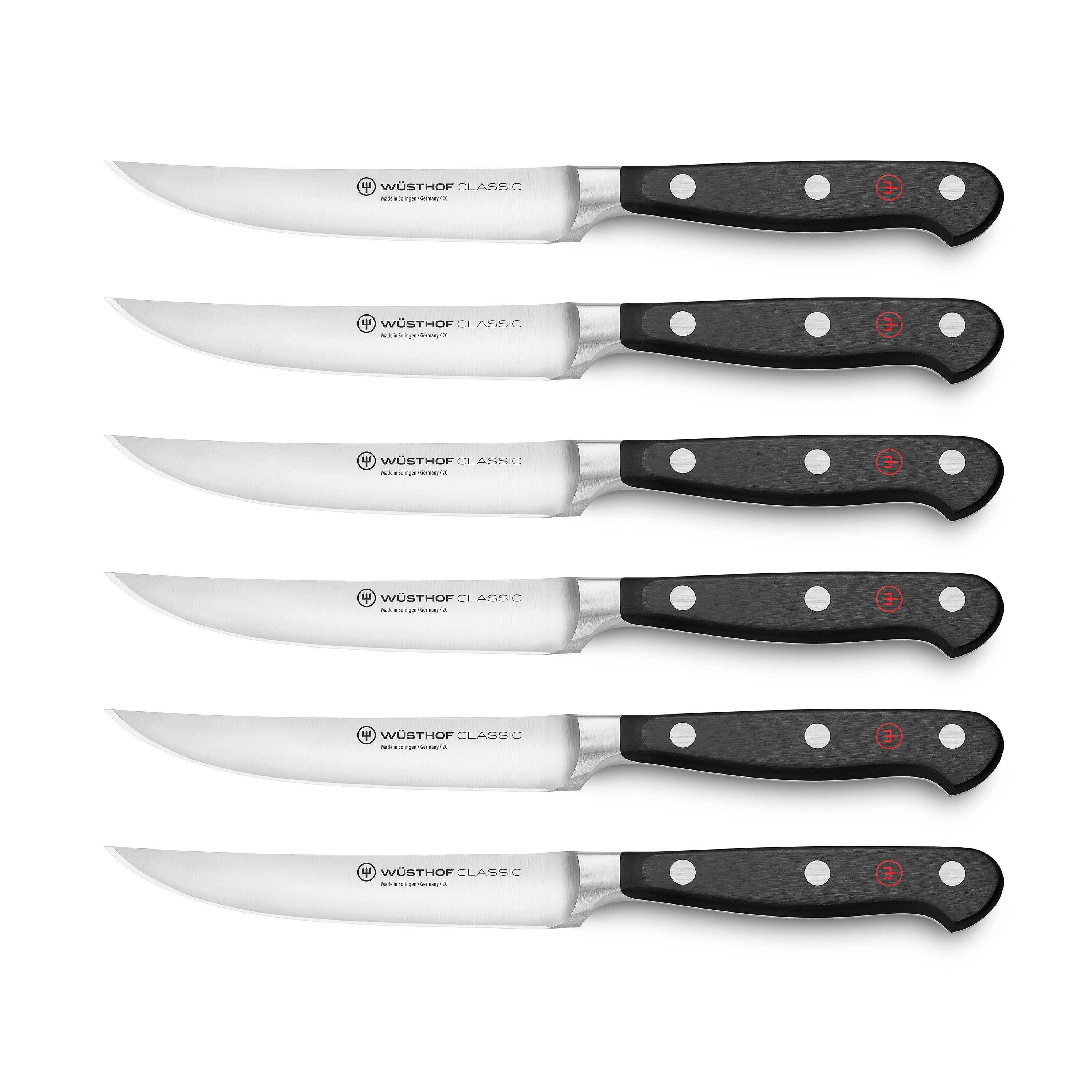 Wusthof Classic 6 Piece Steak Knife Set