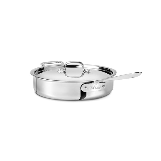 All-Clad Nonstick Fry Pan Set - d3 Stainless Steel Skillets – Cutlery and  More