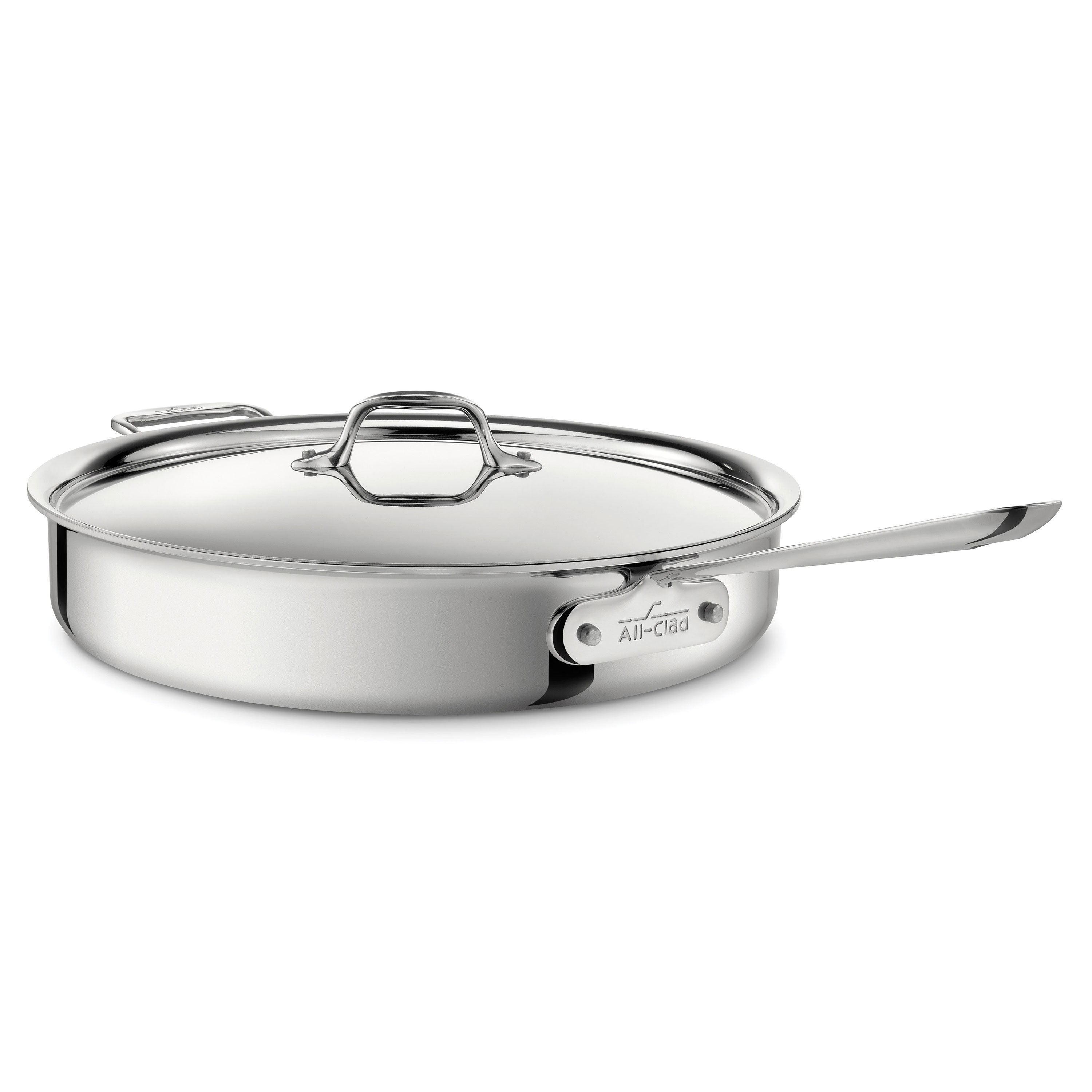 All-Clad d3 Stainless 6-quart Saute Pan