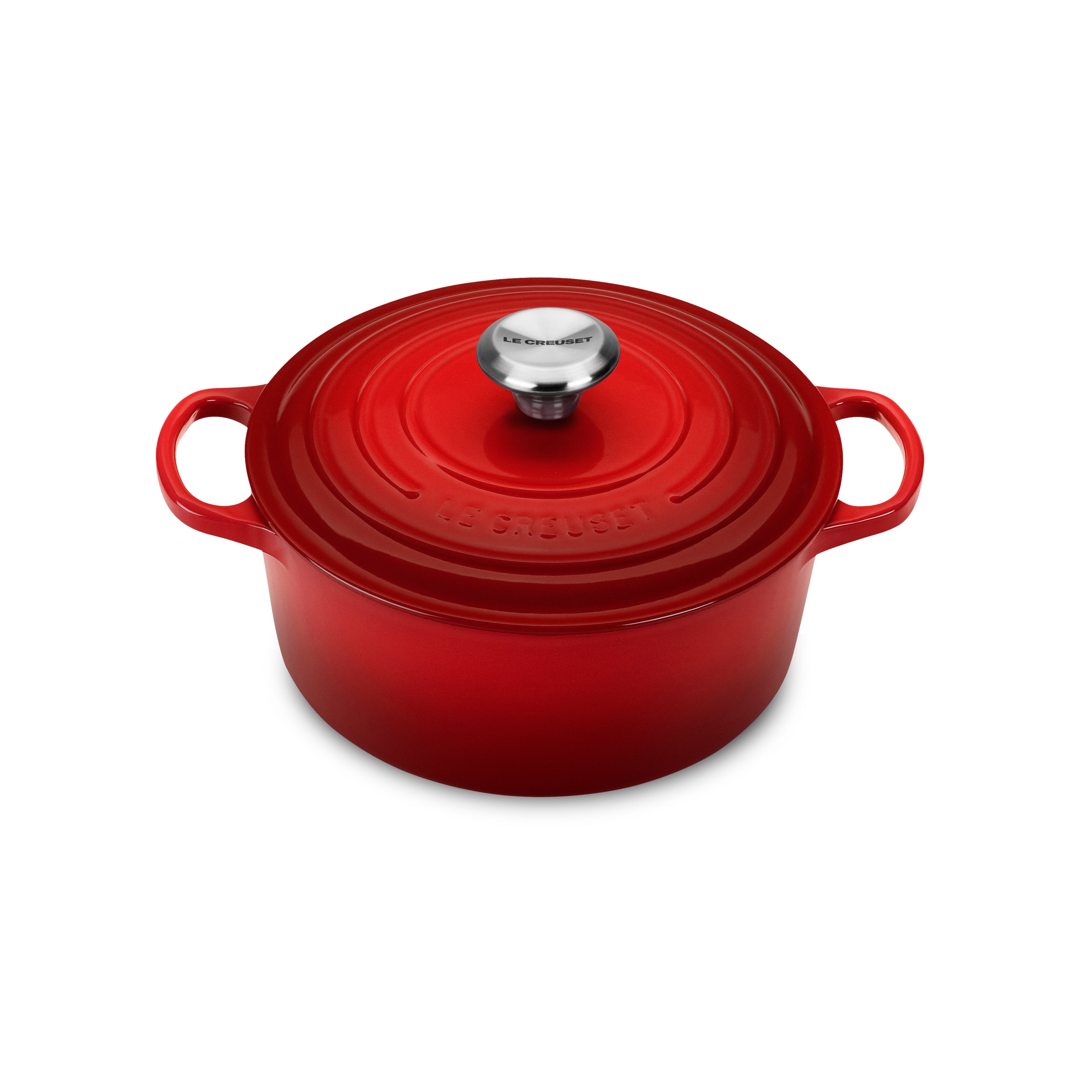 Le Creuset Signature Cast Iron 3.5-quart Cerise Round Dutch Oven