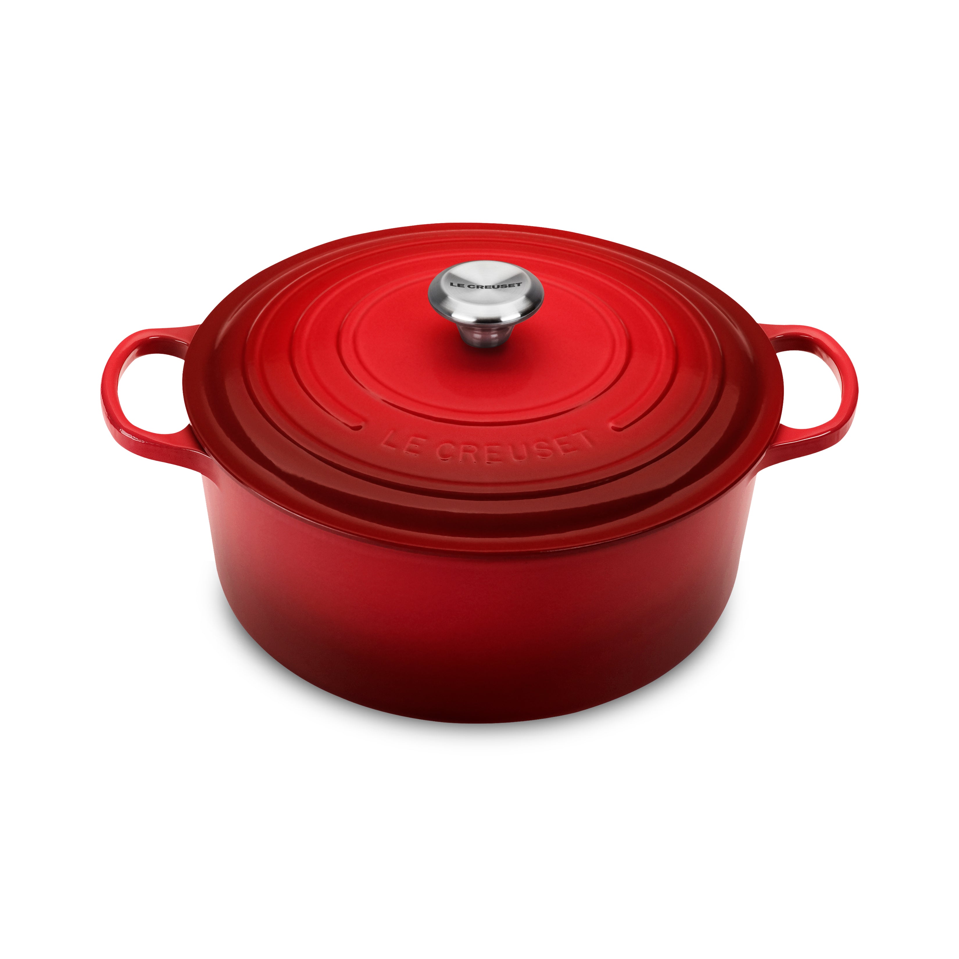 Le Creuset Signature Cast Iron 5.5-quart Cerise Round Dutch Oven