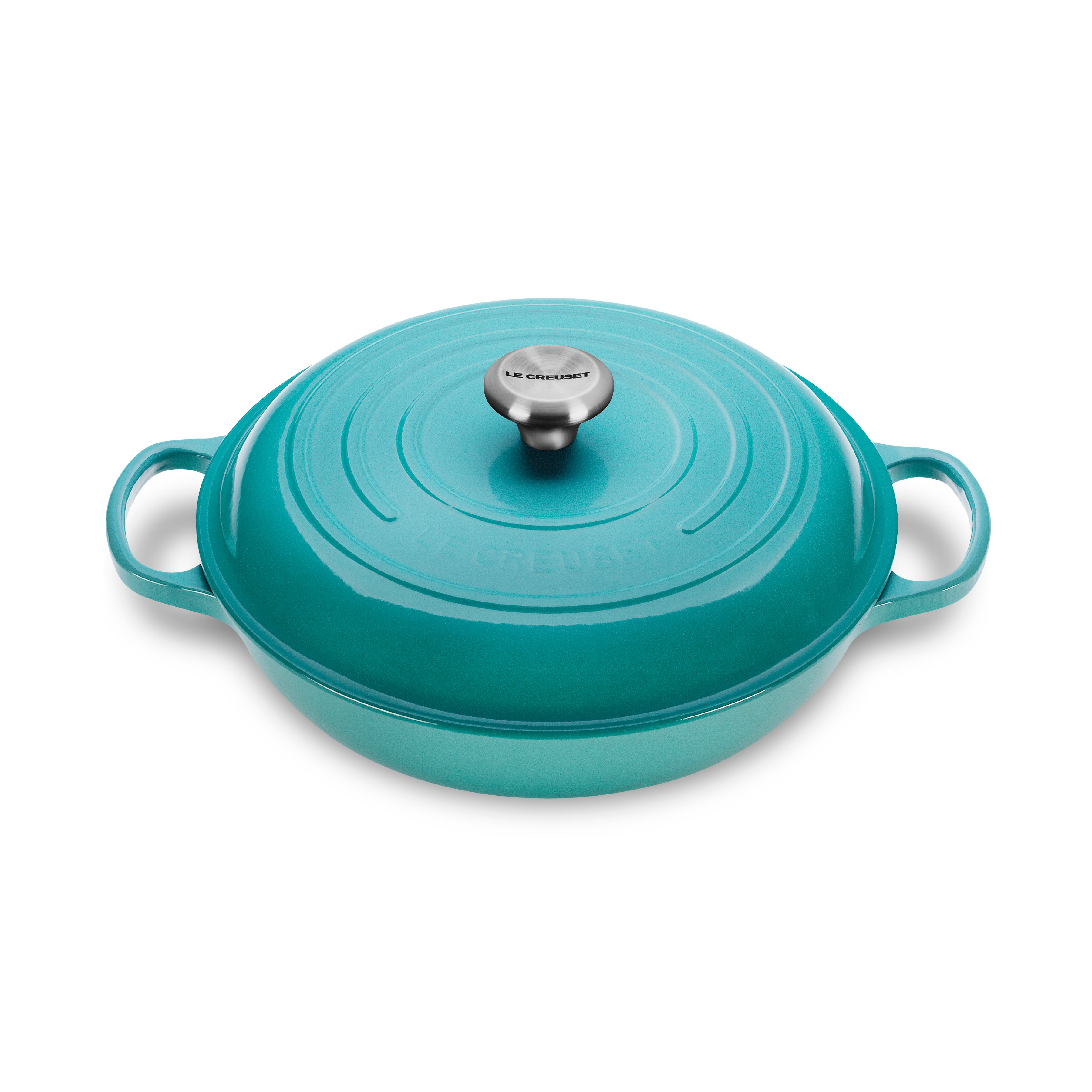 Le Creuset Signature Cast Iron 3.5-quart Caribbean Braiser