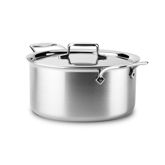 All-Clad d5 Cookware Set - 10 Piece Brushed Stainless Steel – Cutlery and  More