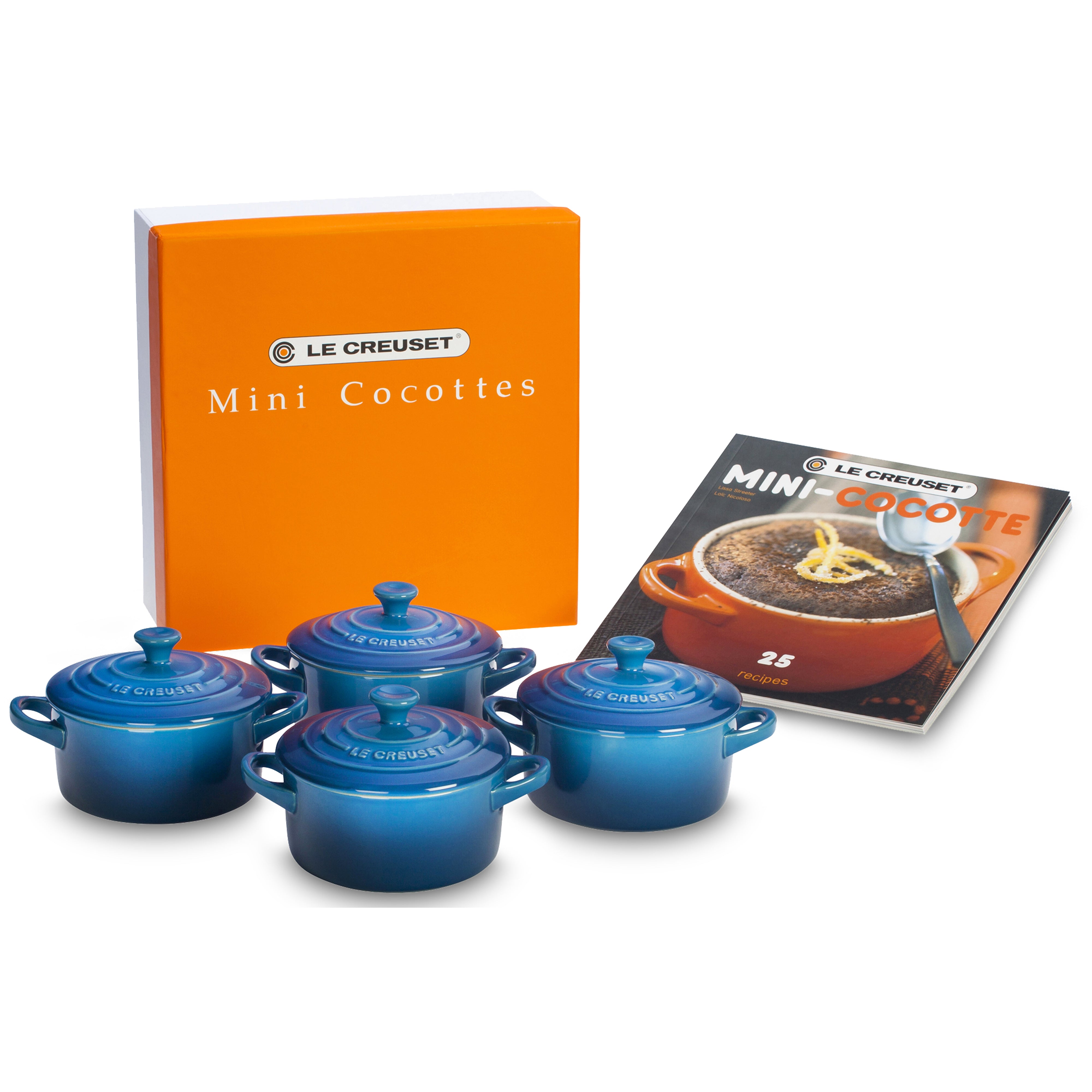 Le Creuset Stoneware Marseille Mini Cocotte Set