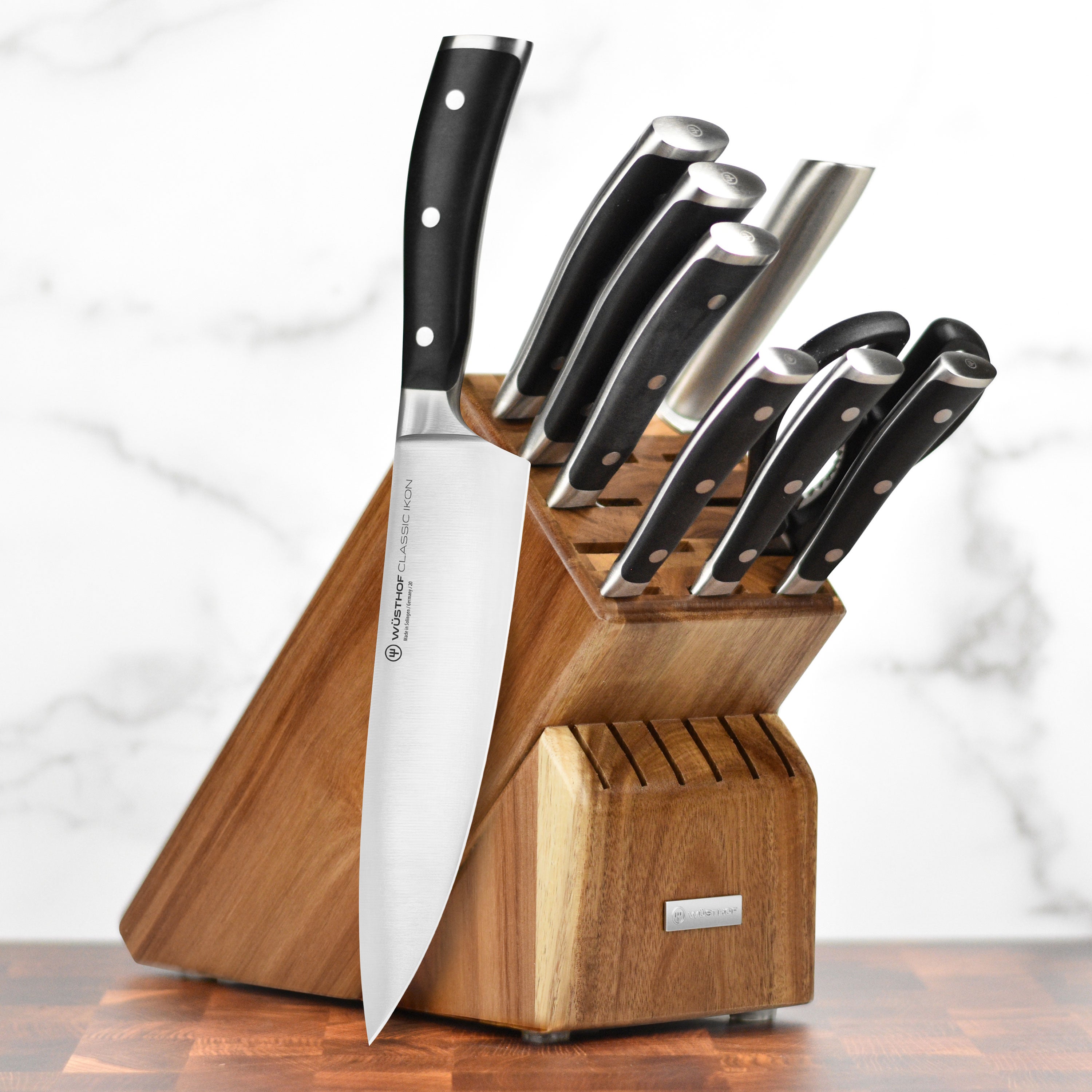 Wusthof 17 Slot Acacia Knife Block