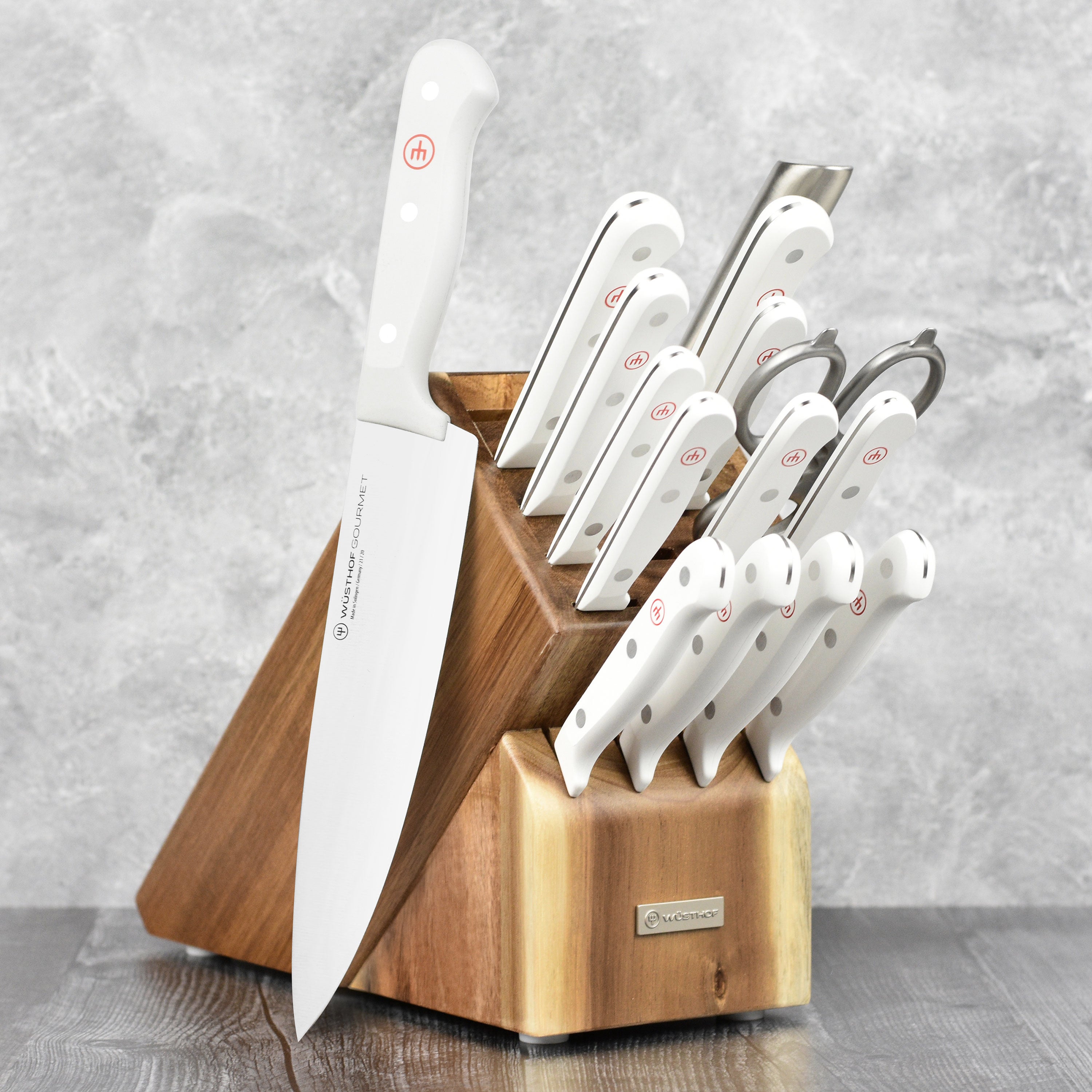 Wusthof 15 Slot Acacia Knife Block