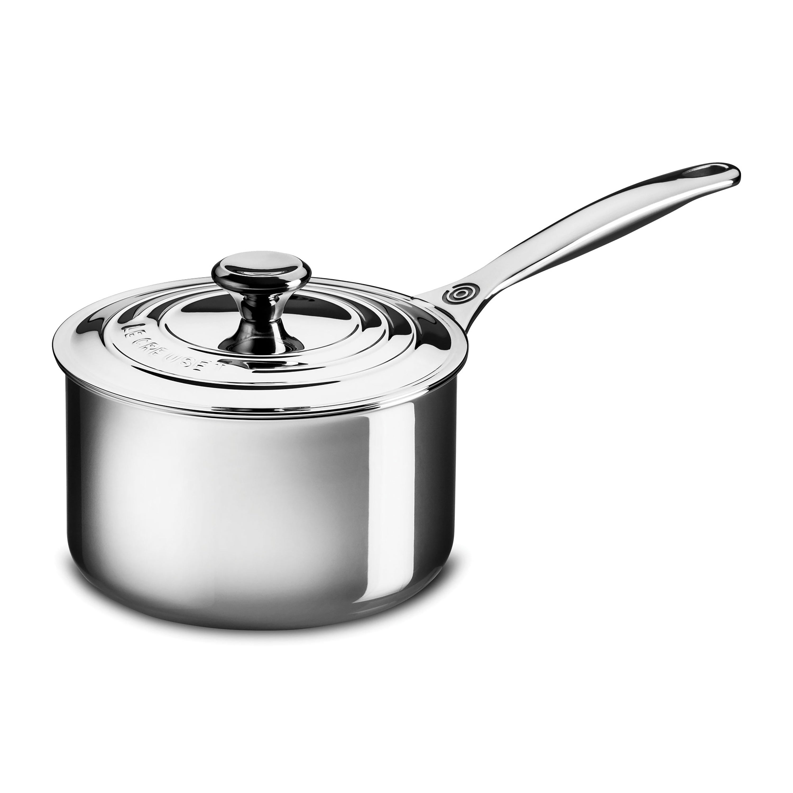 Le Creuset Stainless Steel 3-quart Saucepan