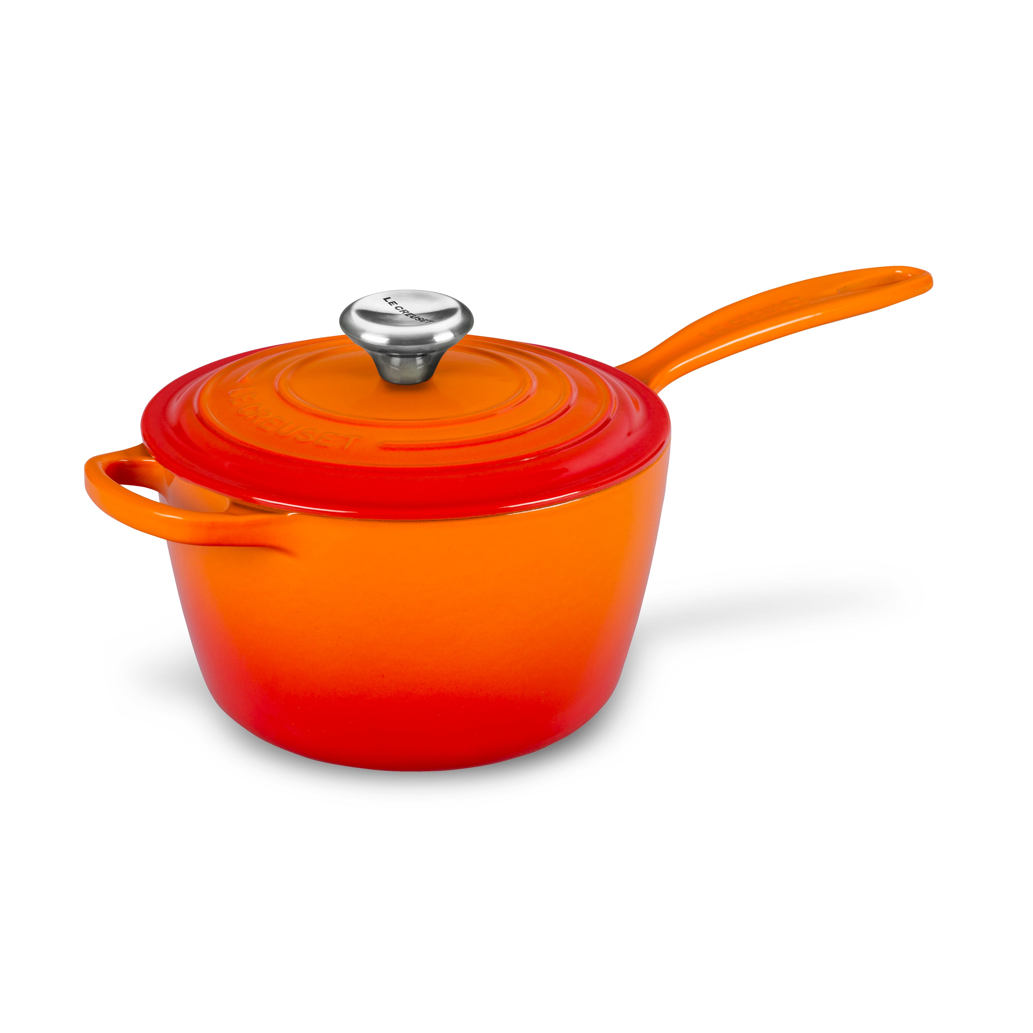 Le Creuset Signature Cast Iron 2.25-quart Flame Saucepan