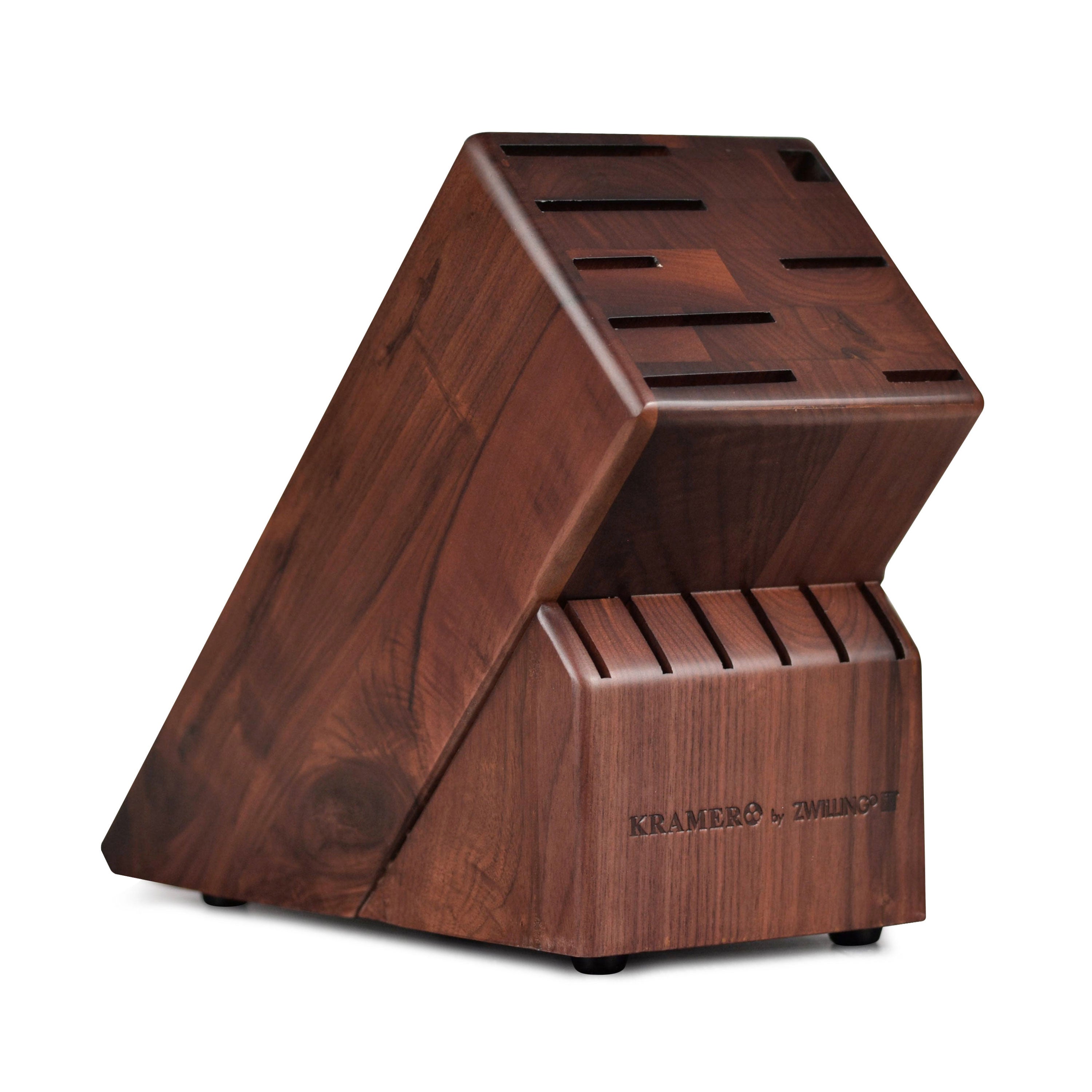 Kramer 14 Slot Walnut Knife Block