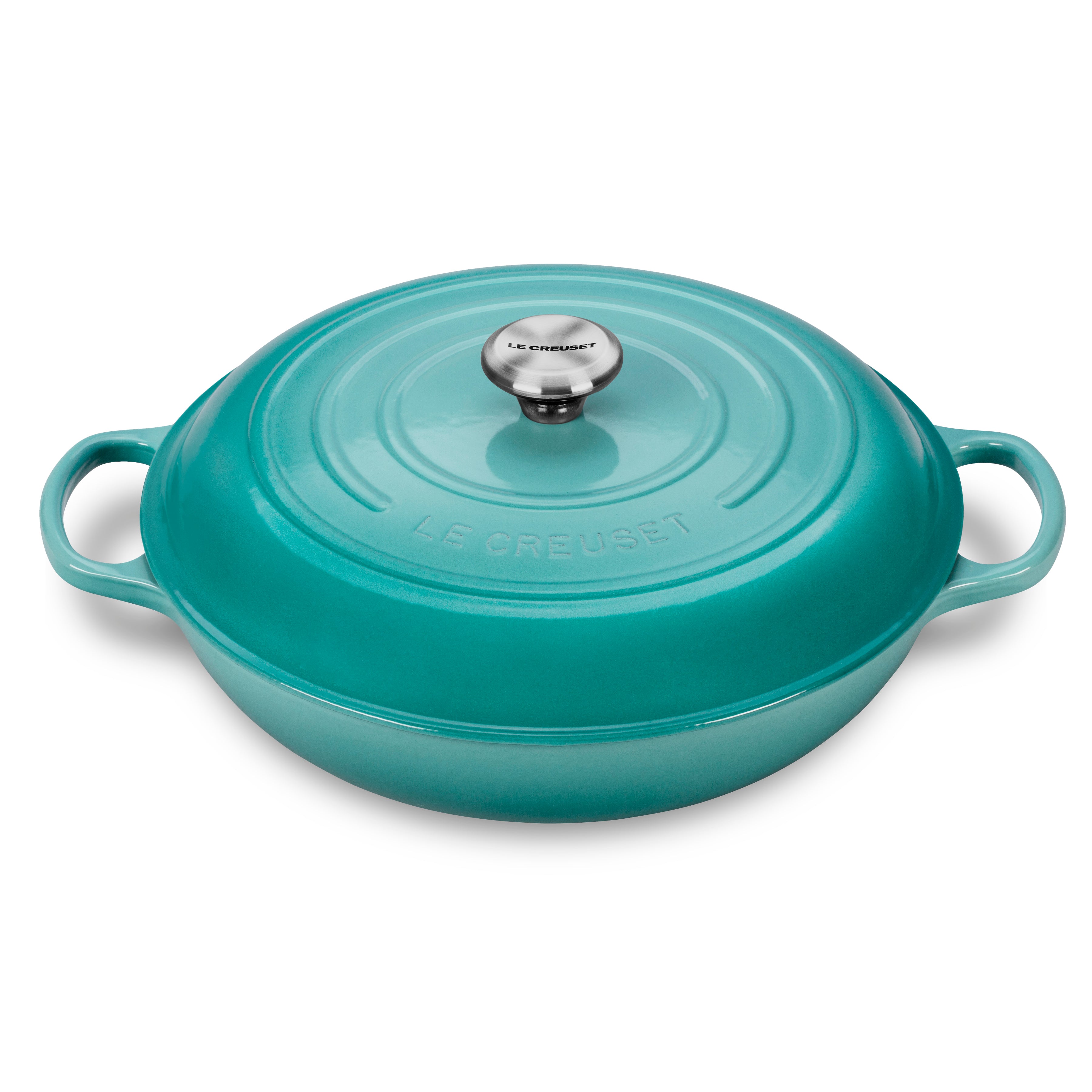 Le Creuset Signature Cast Iron 5-quart Caribbean Braiser