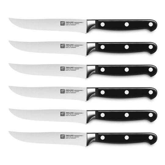 Zwilling Steak Sets 4.5-Inch, Steakhouse Knife Set with Storage Case