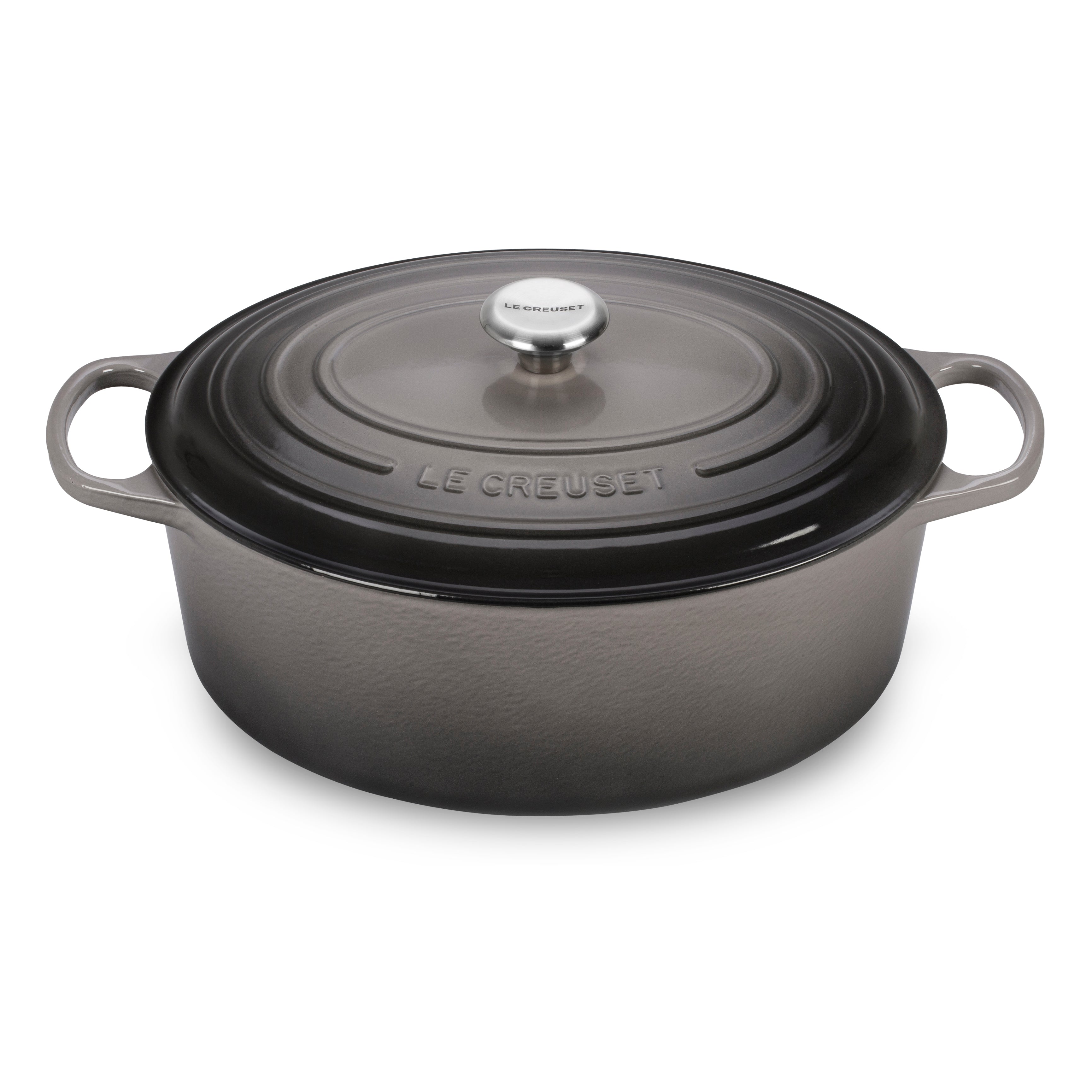 Le Creuset Signature Cast Iron 9.5-quart Oyster Oval Dutch Oven