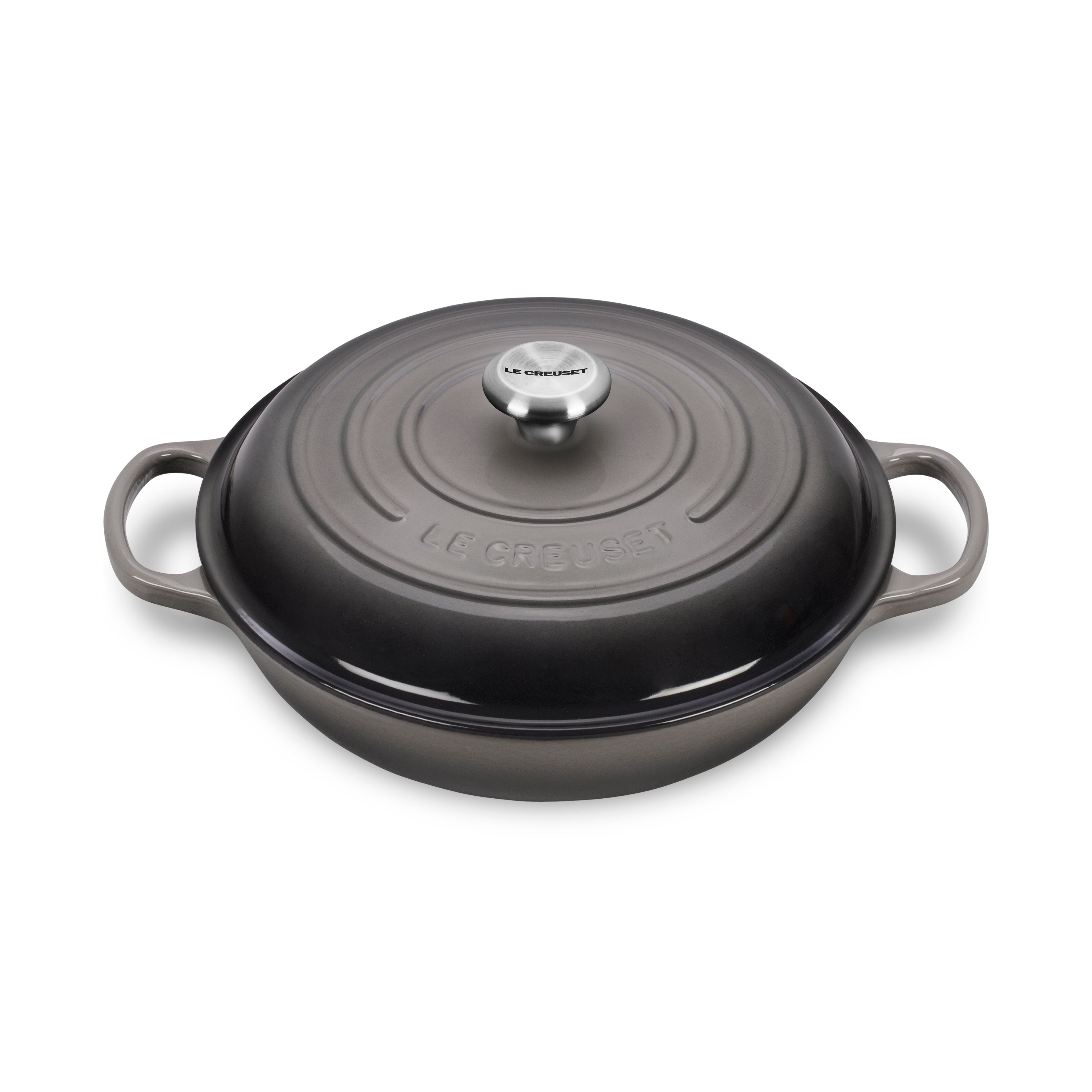 Le Creuset Signature Cast Iron 3.5-quart Oyster Braiser