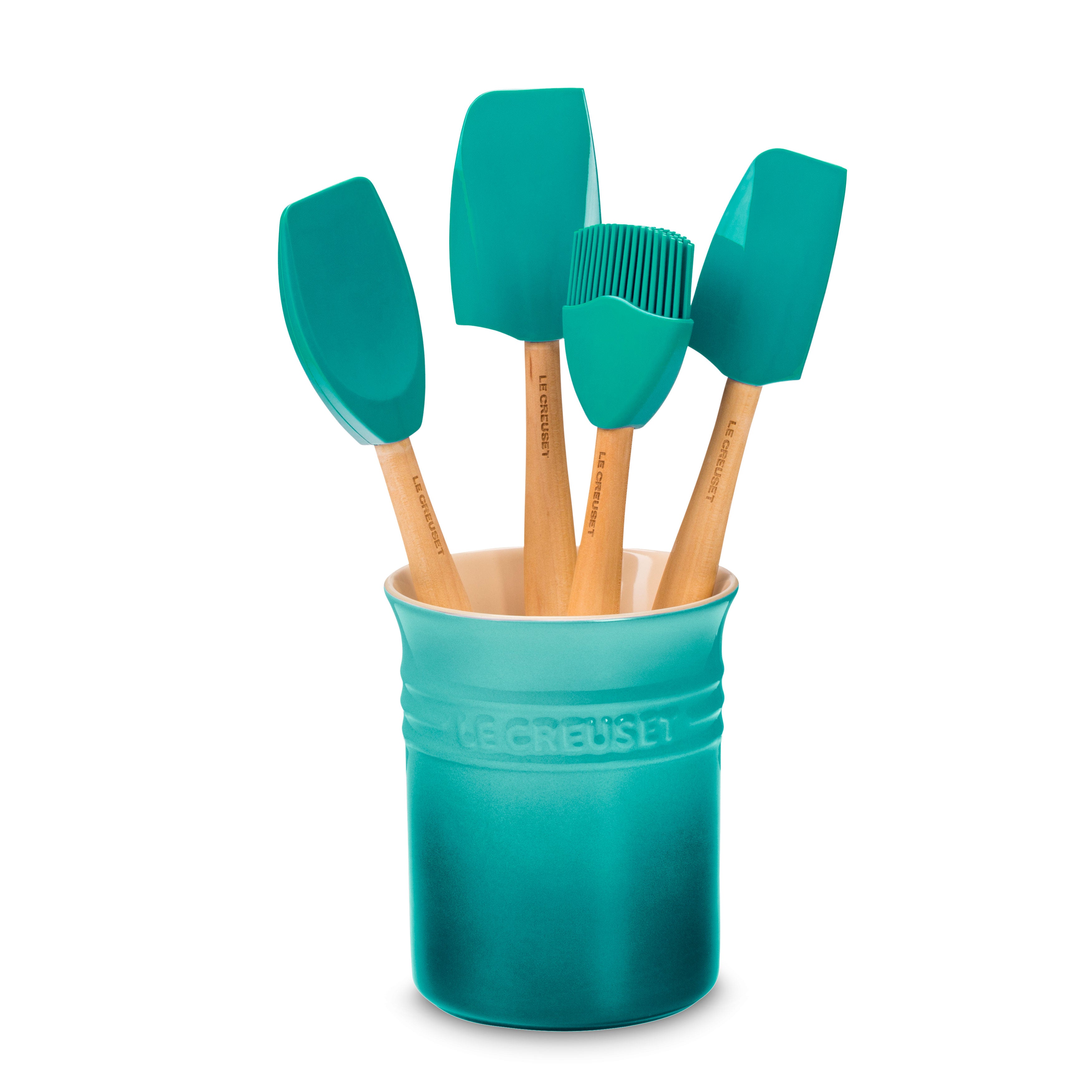 Le Creuset 5 Piece Caribbean Silicone Utensil Set