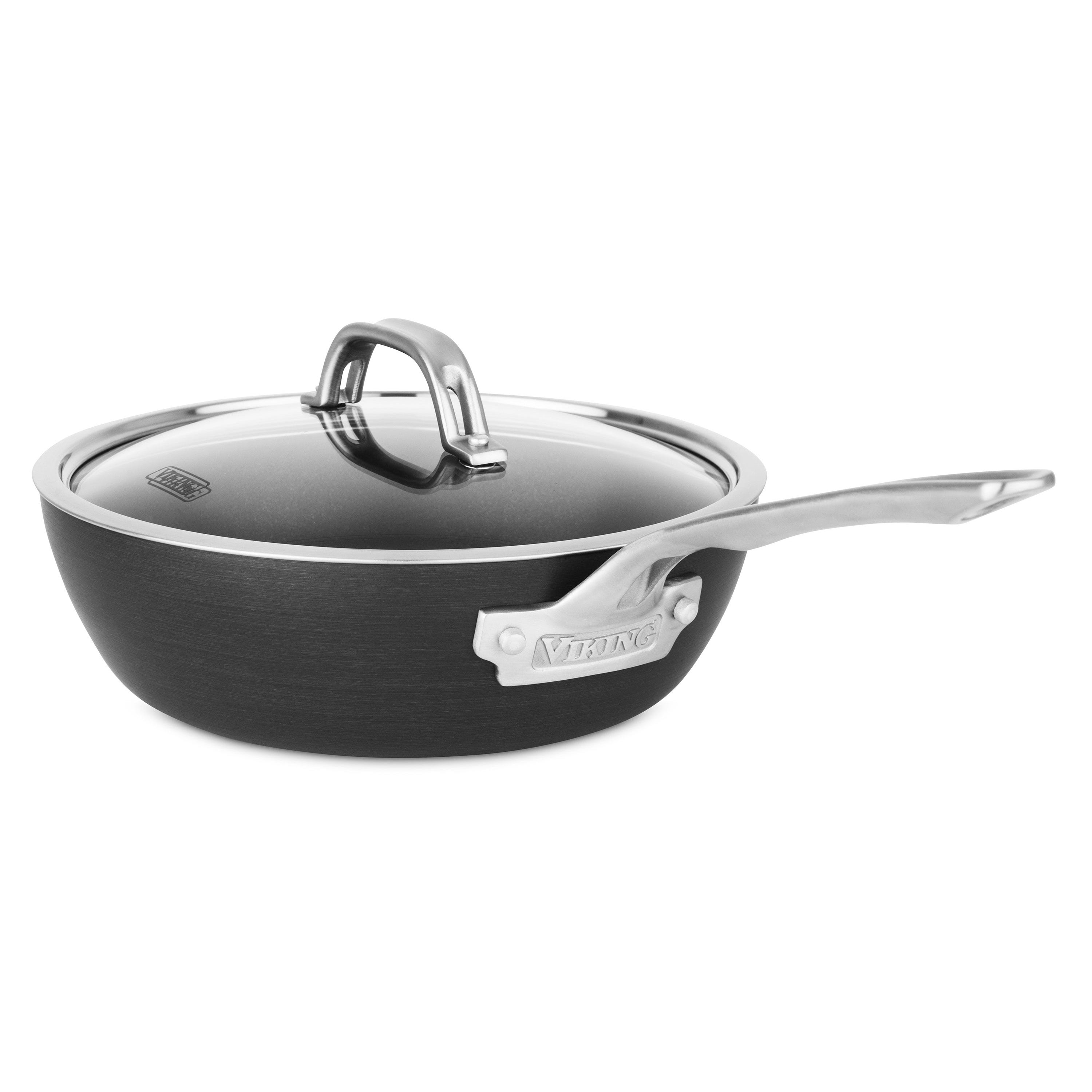 Viking Hard Anodized Nonstick 3-quart Saucier