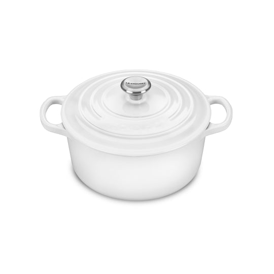 Le Creuset Cast Iron Shallow Round Dutch Oven - 2.75-qt Sea Salt – Cutlery  and More