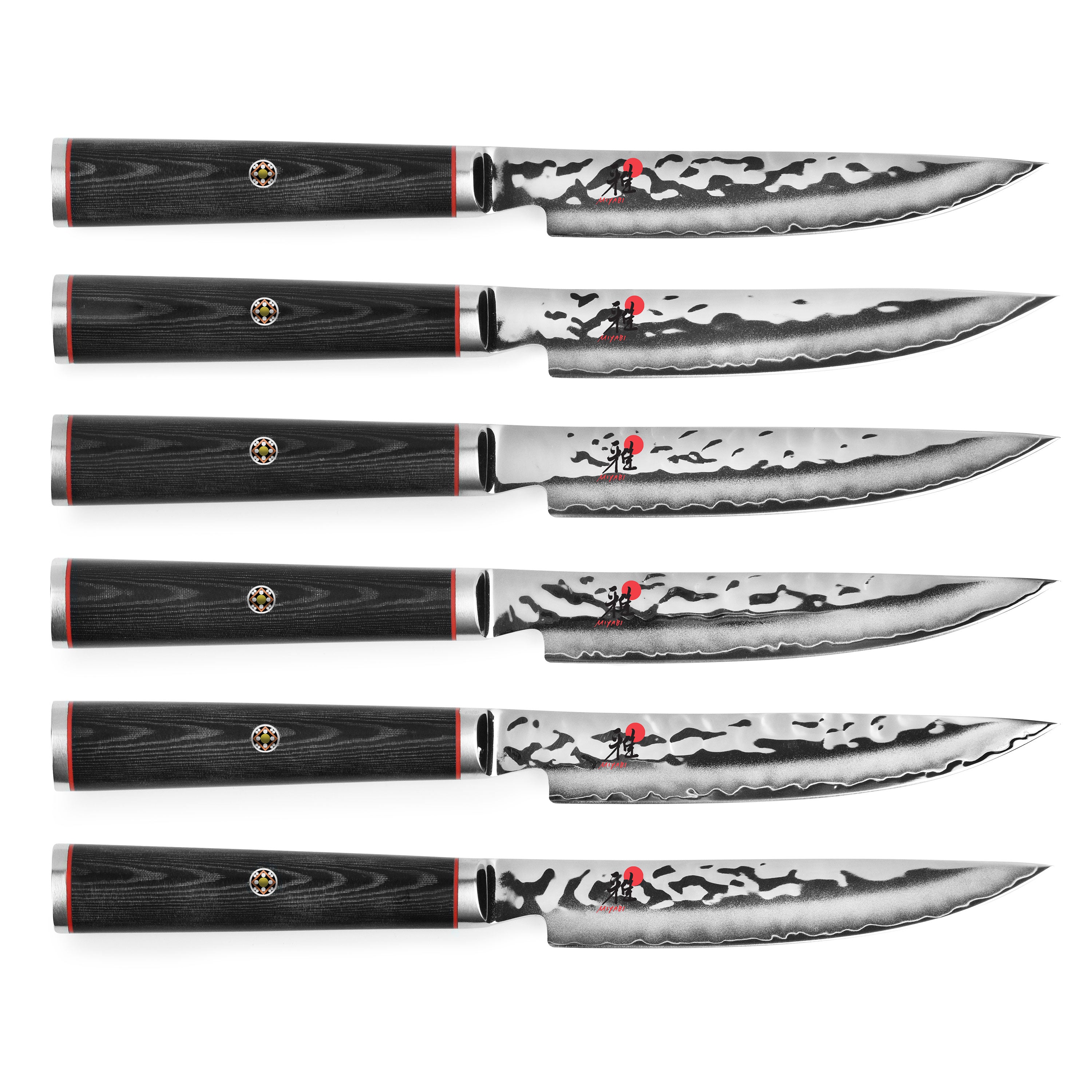 Miyabi Mizu SG2 6 Piece Steak Knife Set