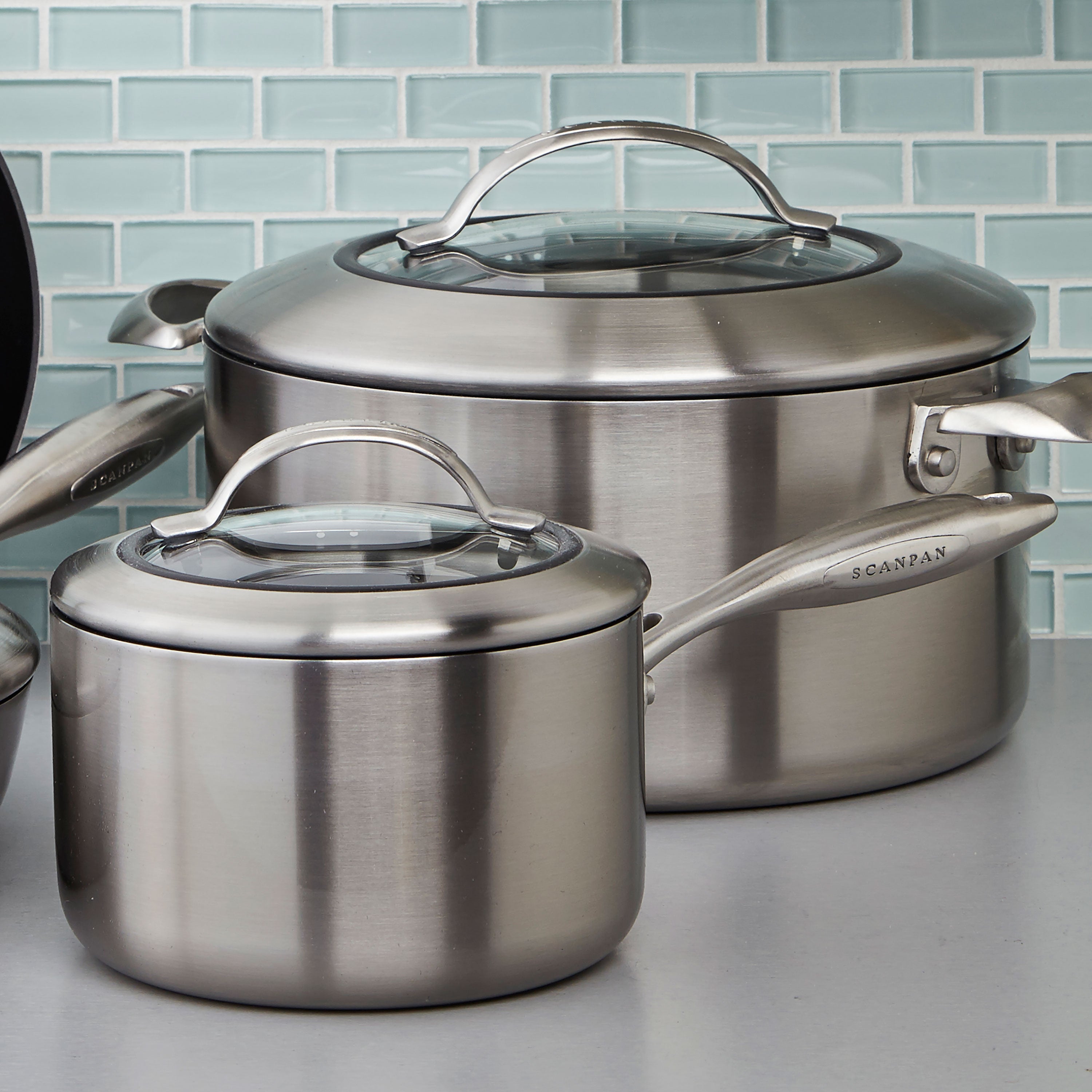 Scanpan CTX 2-quart Stainless Steel Nonstick Saucepan