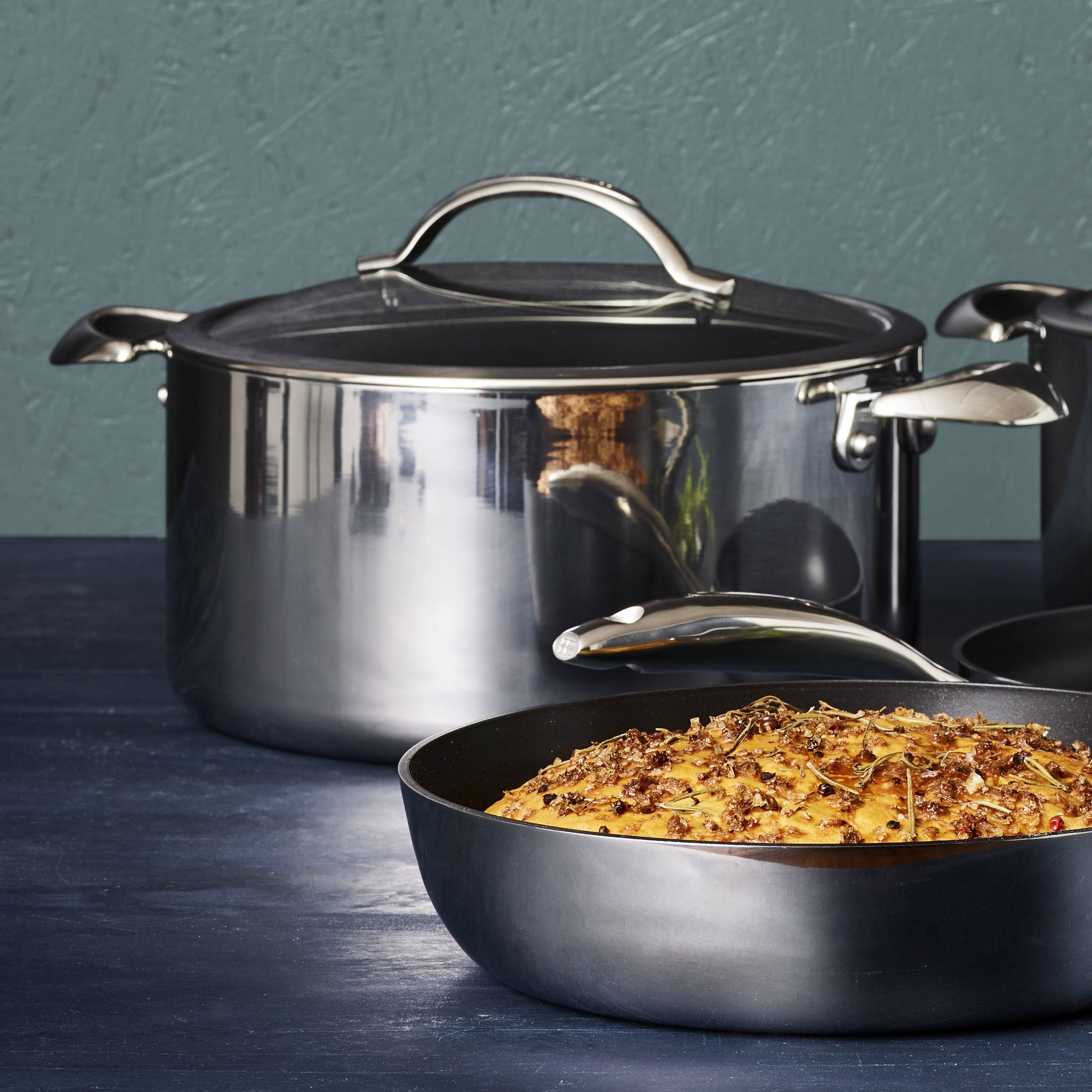 Scanpan HaptIQ 7.5-quart Stainless Steel Nonstick Dutch Oven