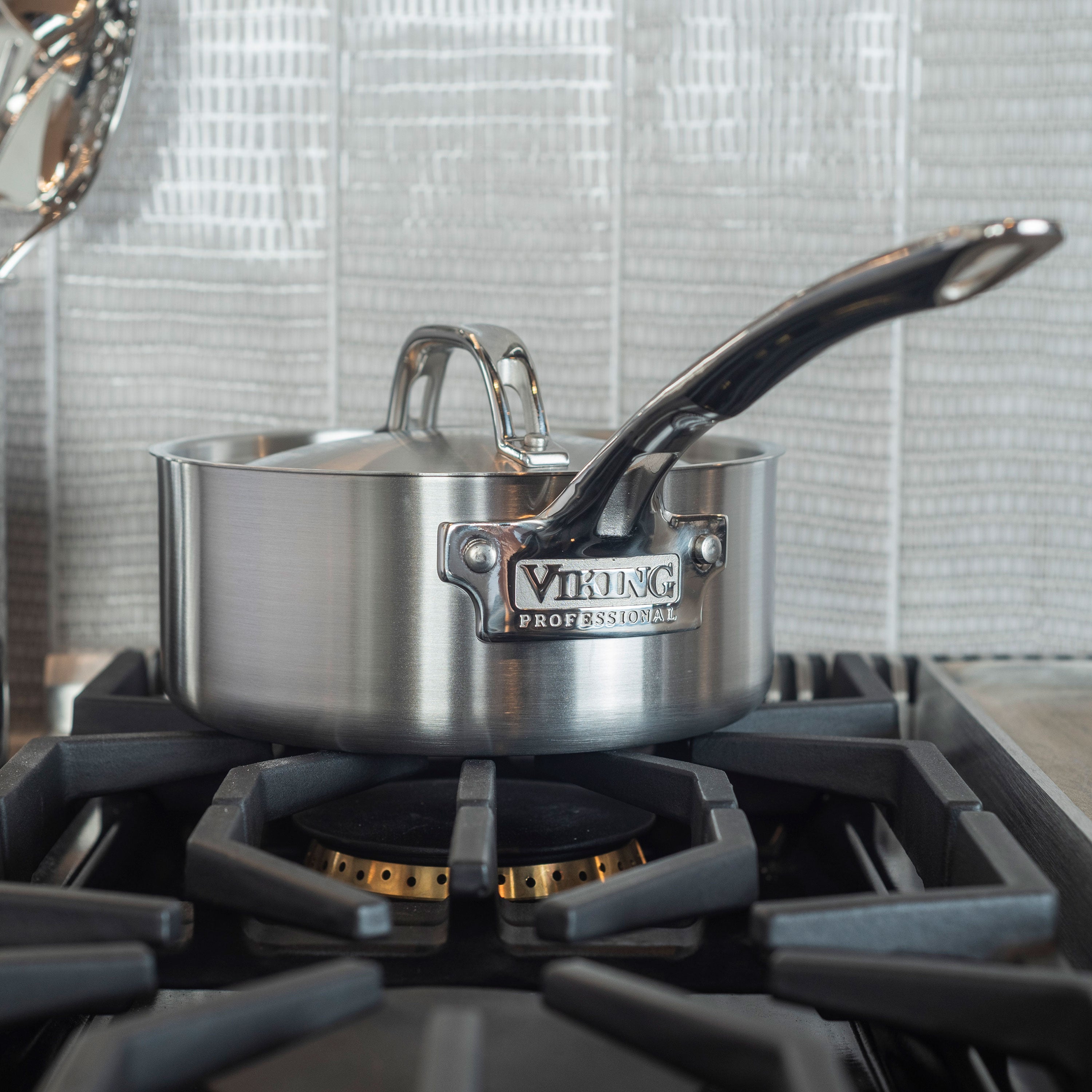 Viking Professional 5-ply 2-quart Stainless Steel Saucepan