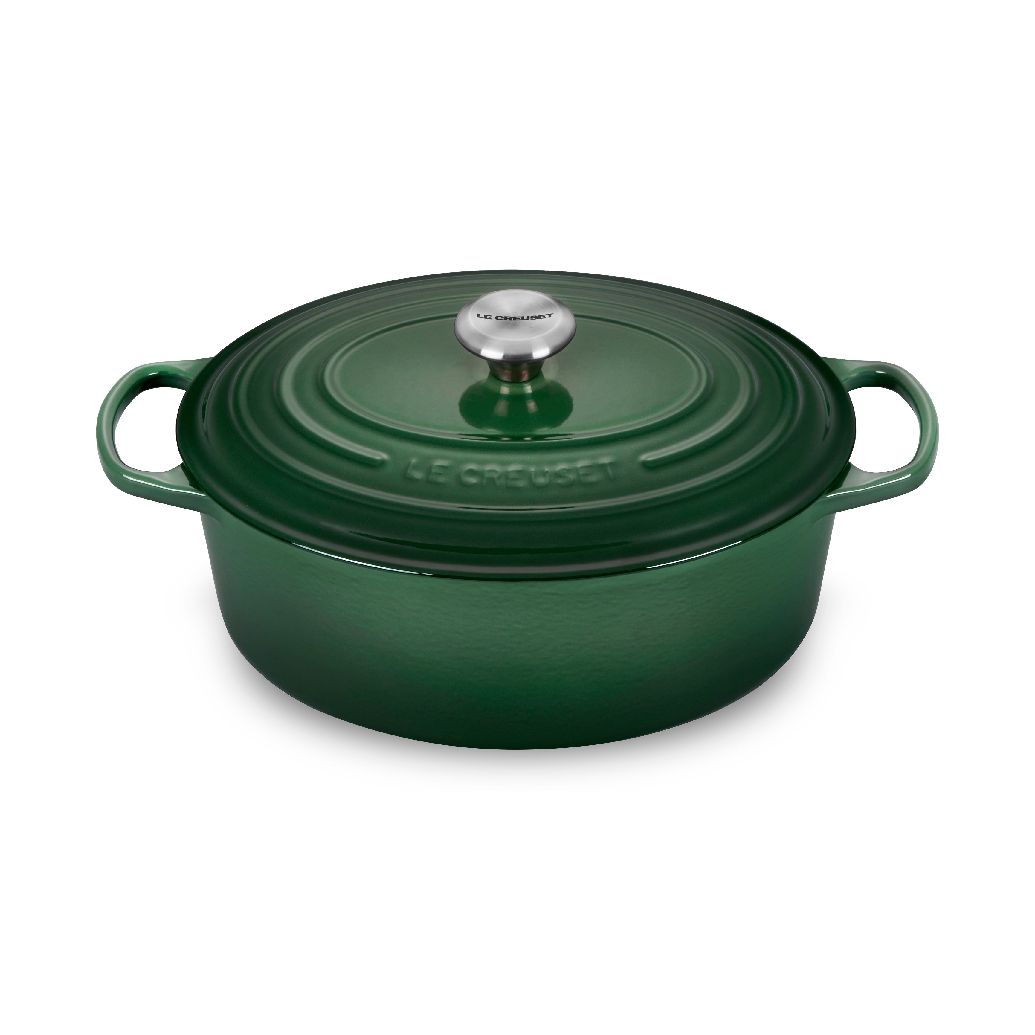 Le Creuset Signature Cast Iron 6.75-quart Artichaut Oval Dutch Oven