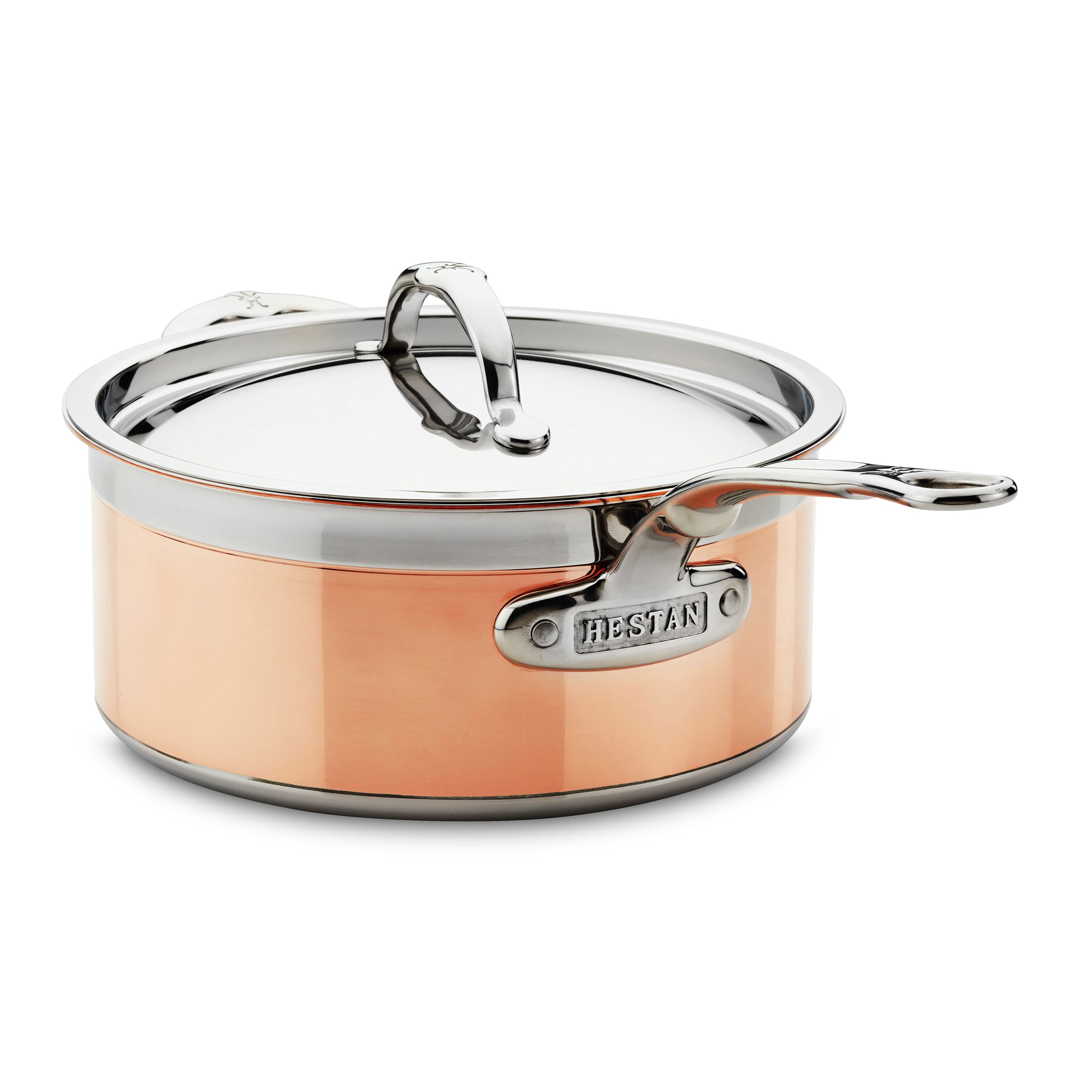 Hestan CopperBond 4-quart Induction Copper Saucepan