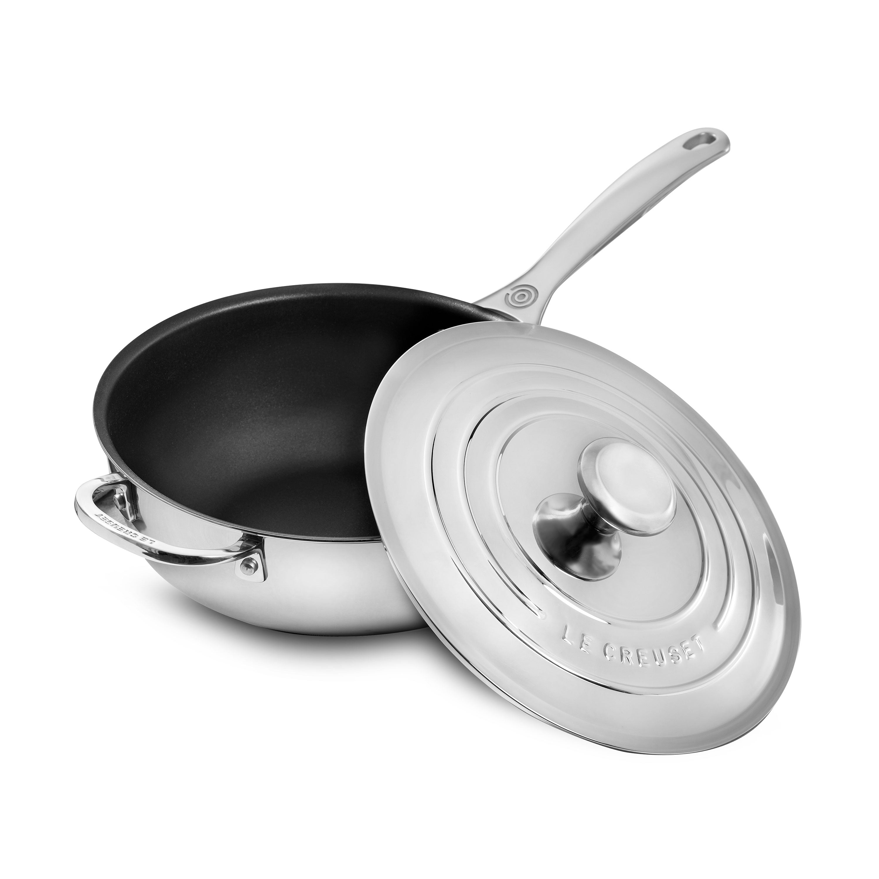 Le Creuset Stainless Steel 3.5-quart Nonstick Saucier