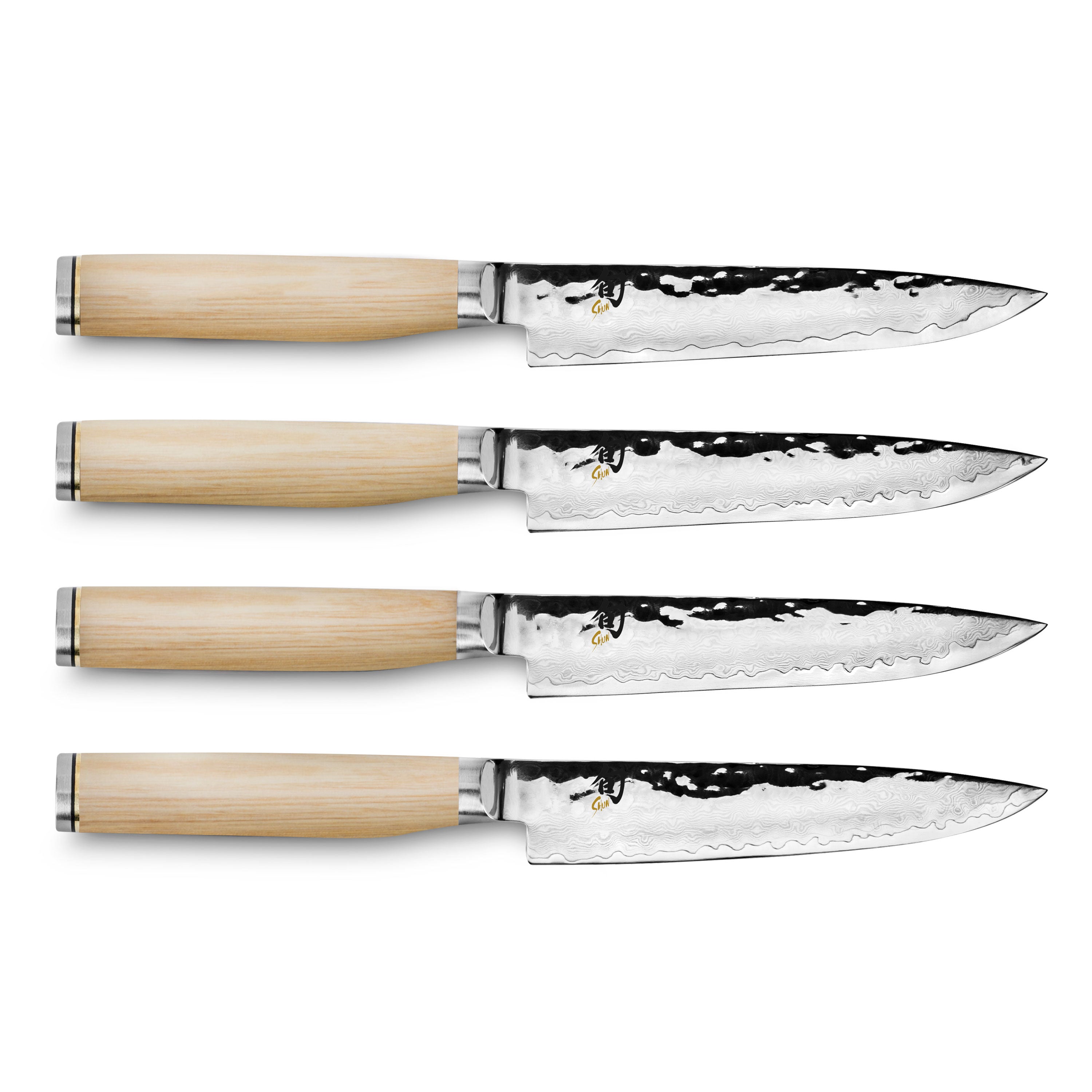 Shun Premier Blonde 4 Piece Steak Knife Set