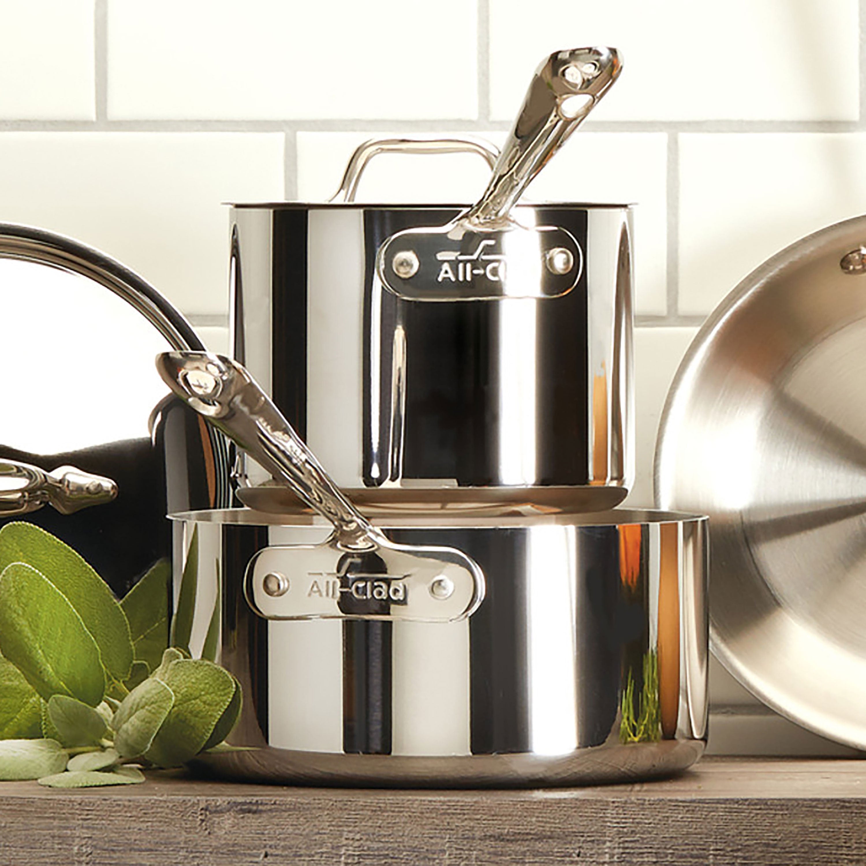 All-Clad d3 Stainless 3-quart Saucepan