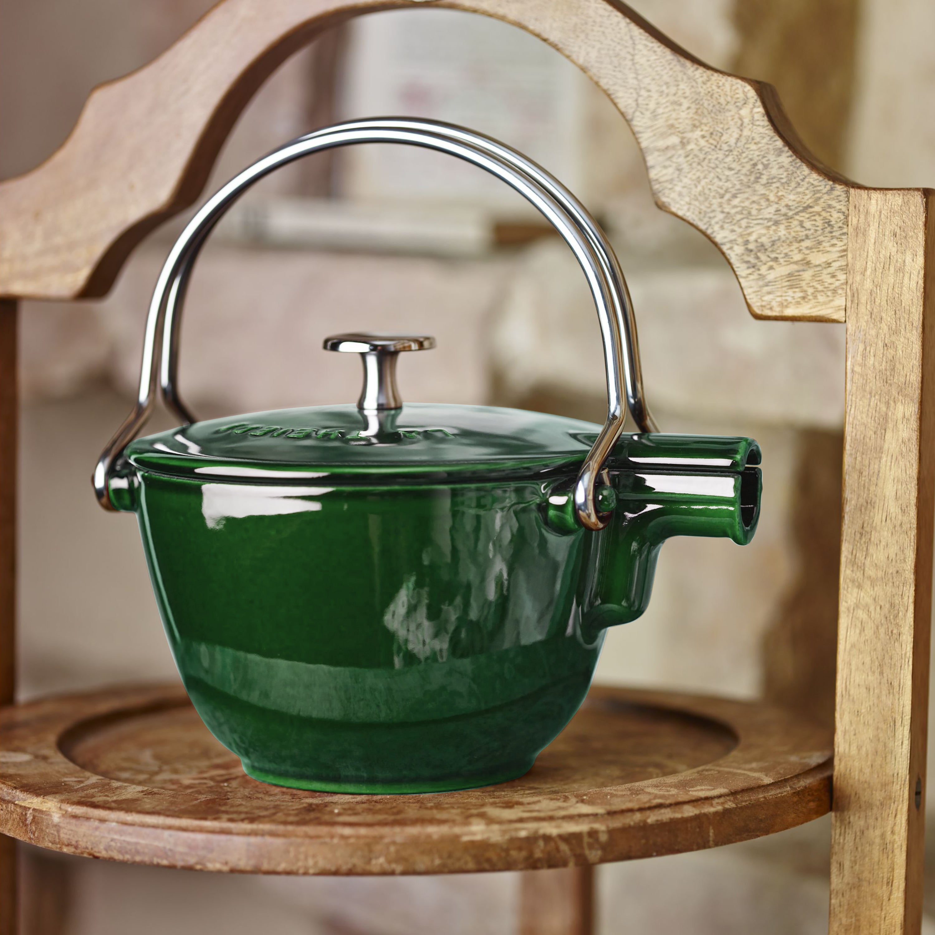 Staub 1-quart Basil La Theiere Teapot