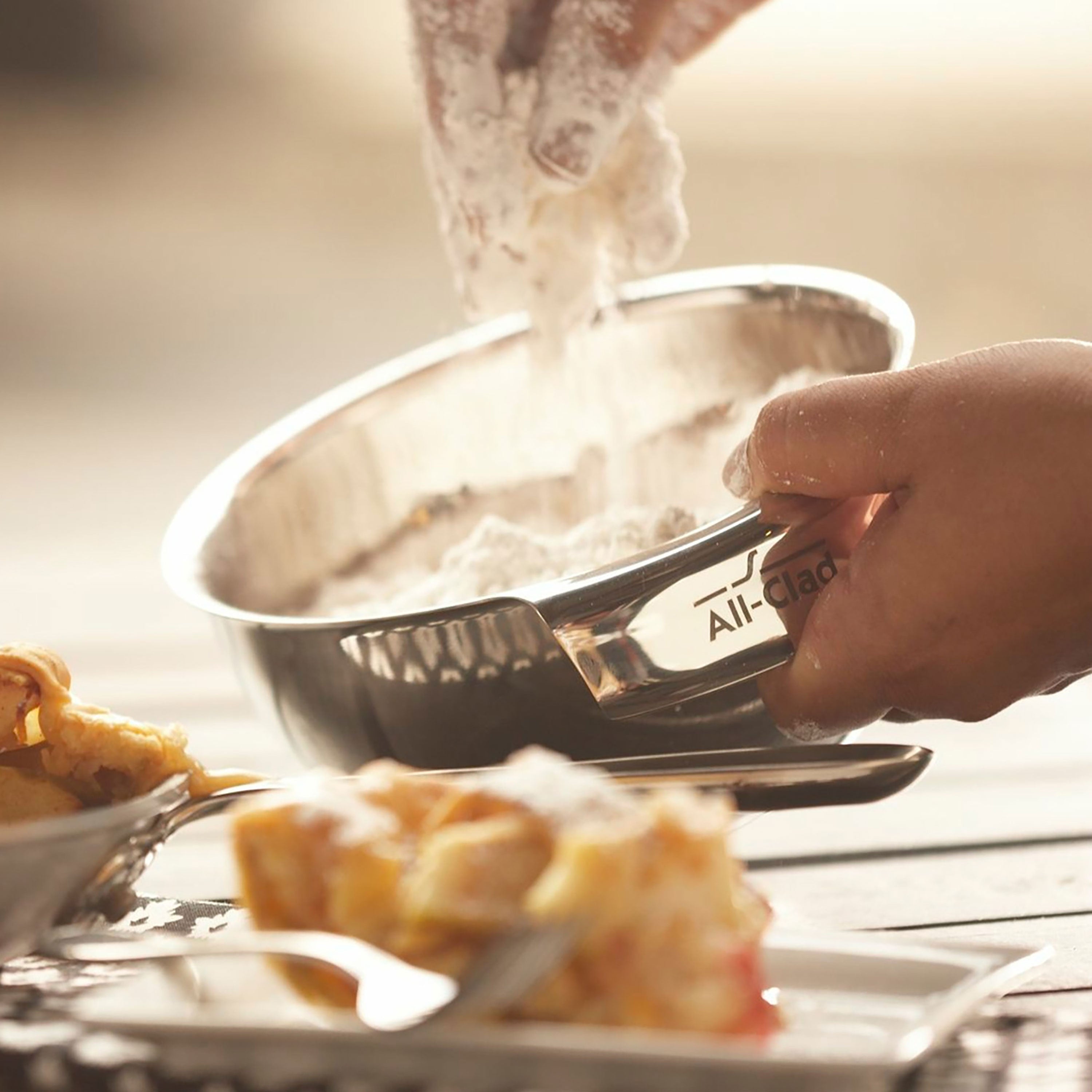 All-Clad 3 Piece Stainless Steel Mixing Bowl Set