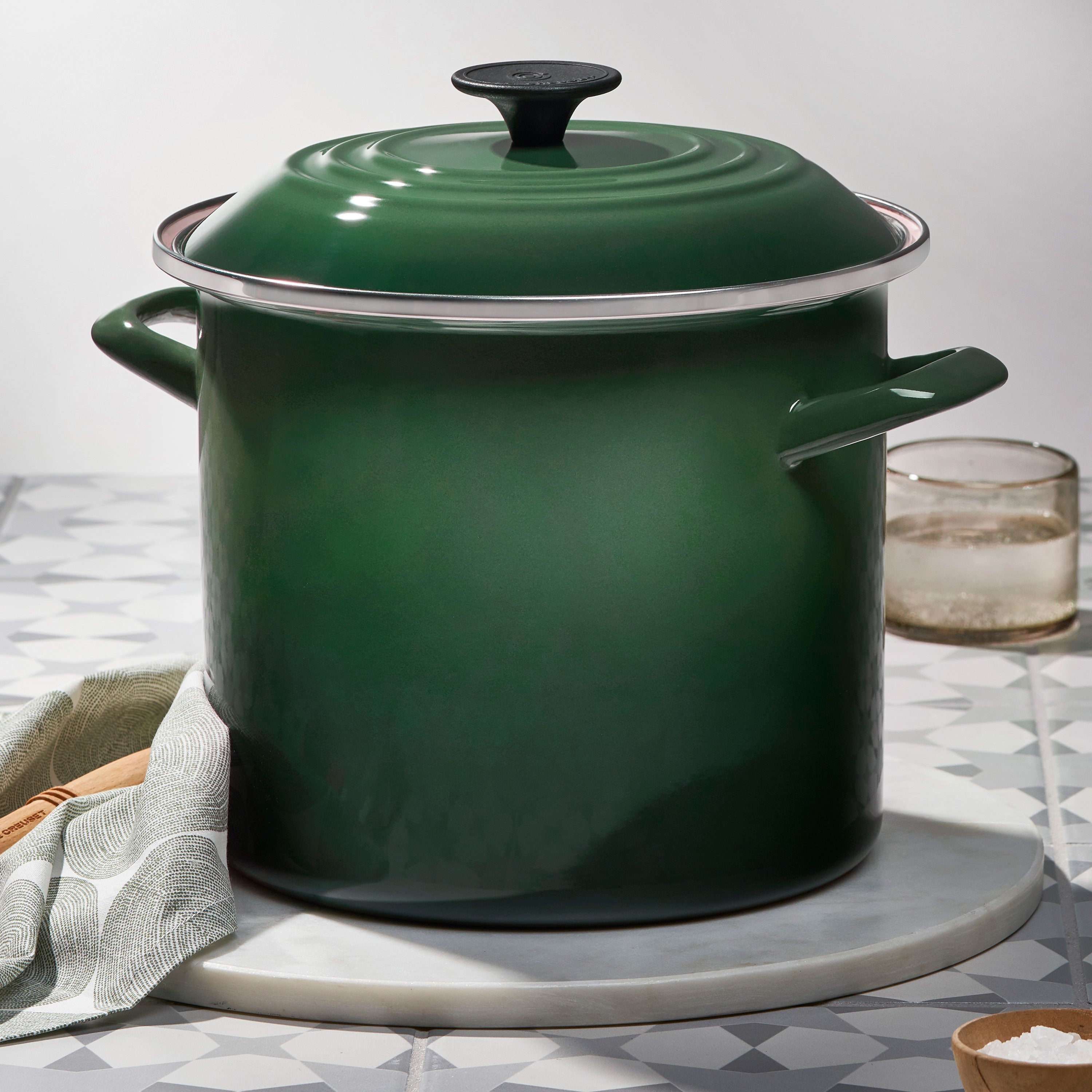 Le Creuset Enameled Steel 8-quart Artichaut Stock Pot