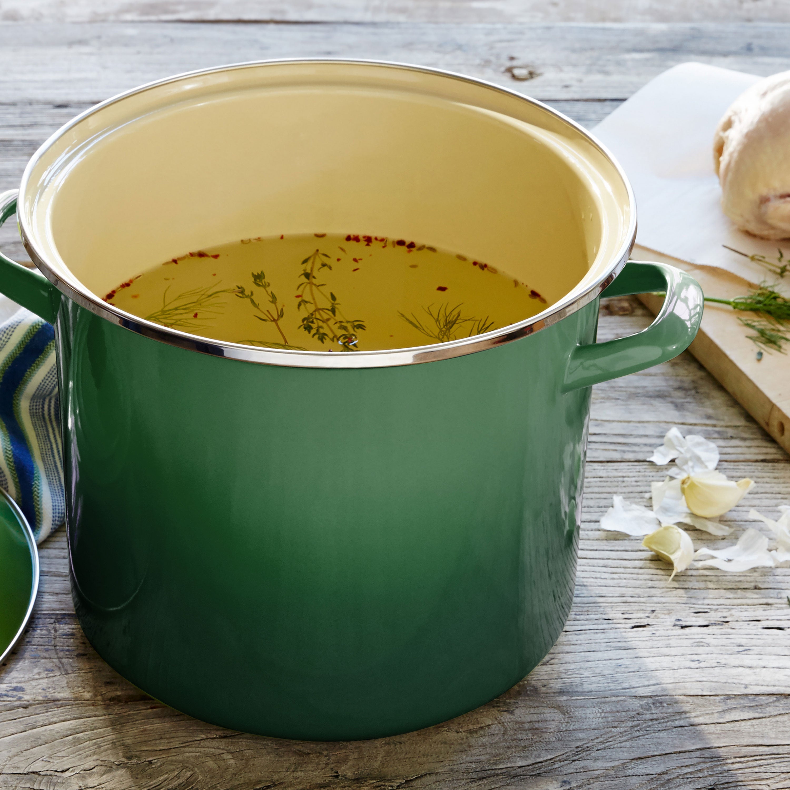 Le Creuset Enameled Steel 8-quart Artichaut Stock Pot