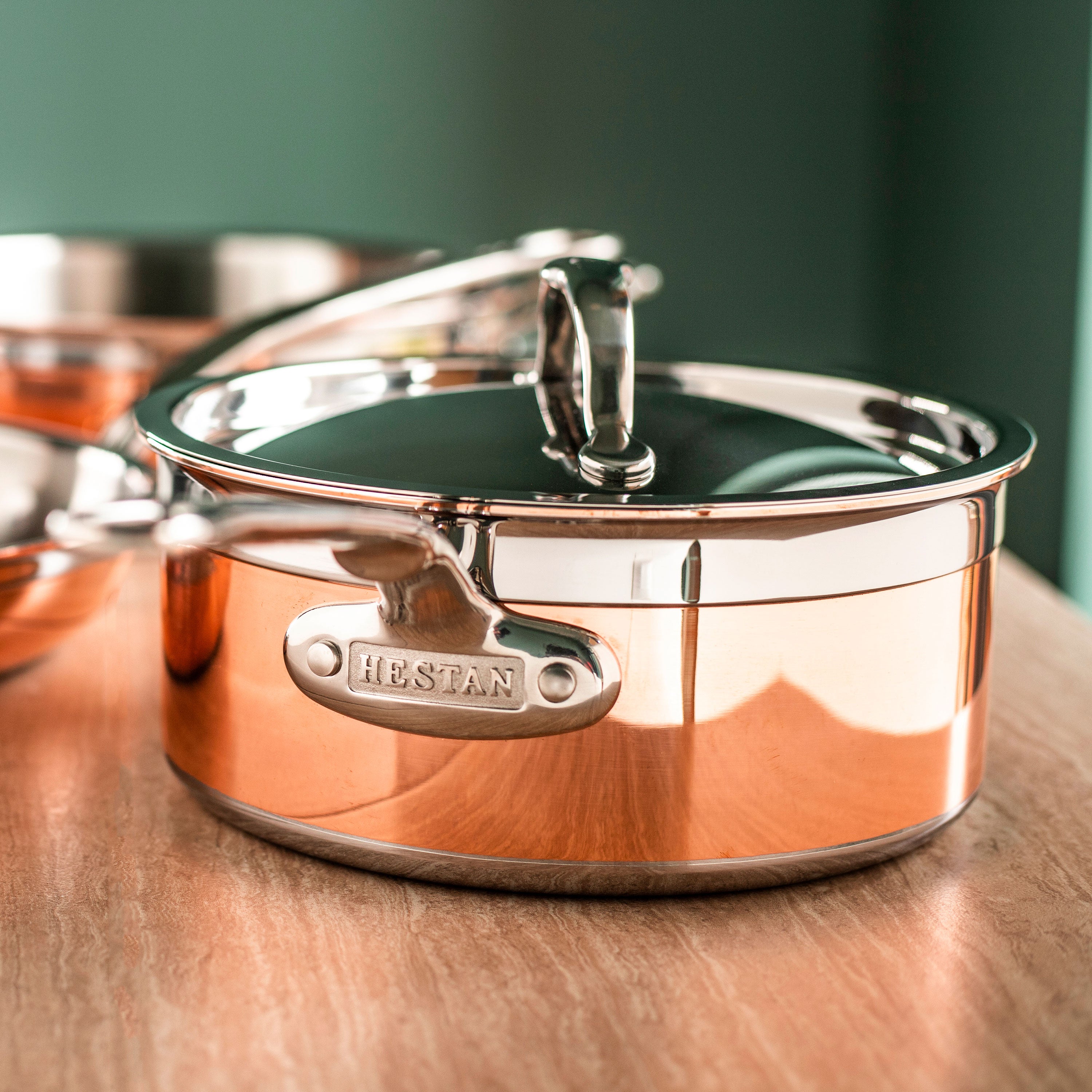 Hestan CopperBond 1.5-quart Induction Copper Saucepan