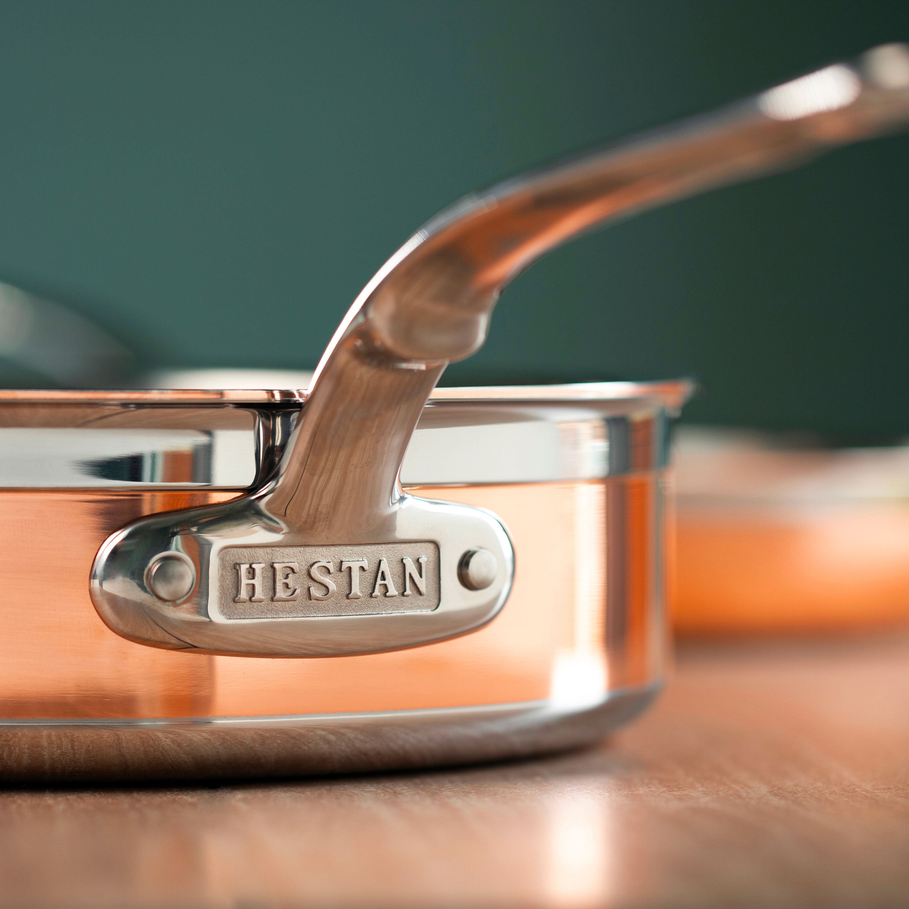 Hestan CopperBond 3.5-quart Induction Copper Saute Pan