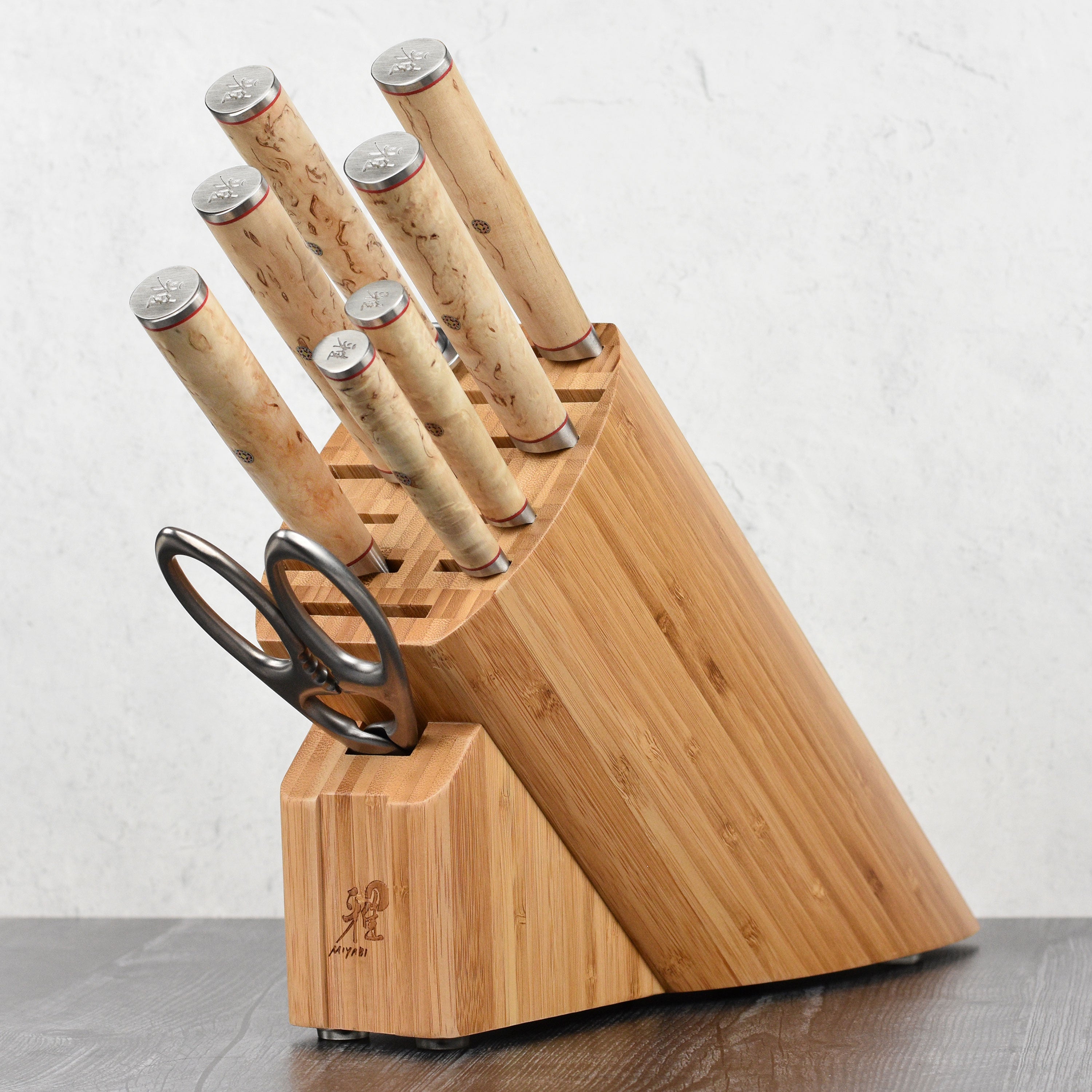 Miyabi Birchwood SG2 9 Piece Knife Block Set