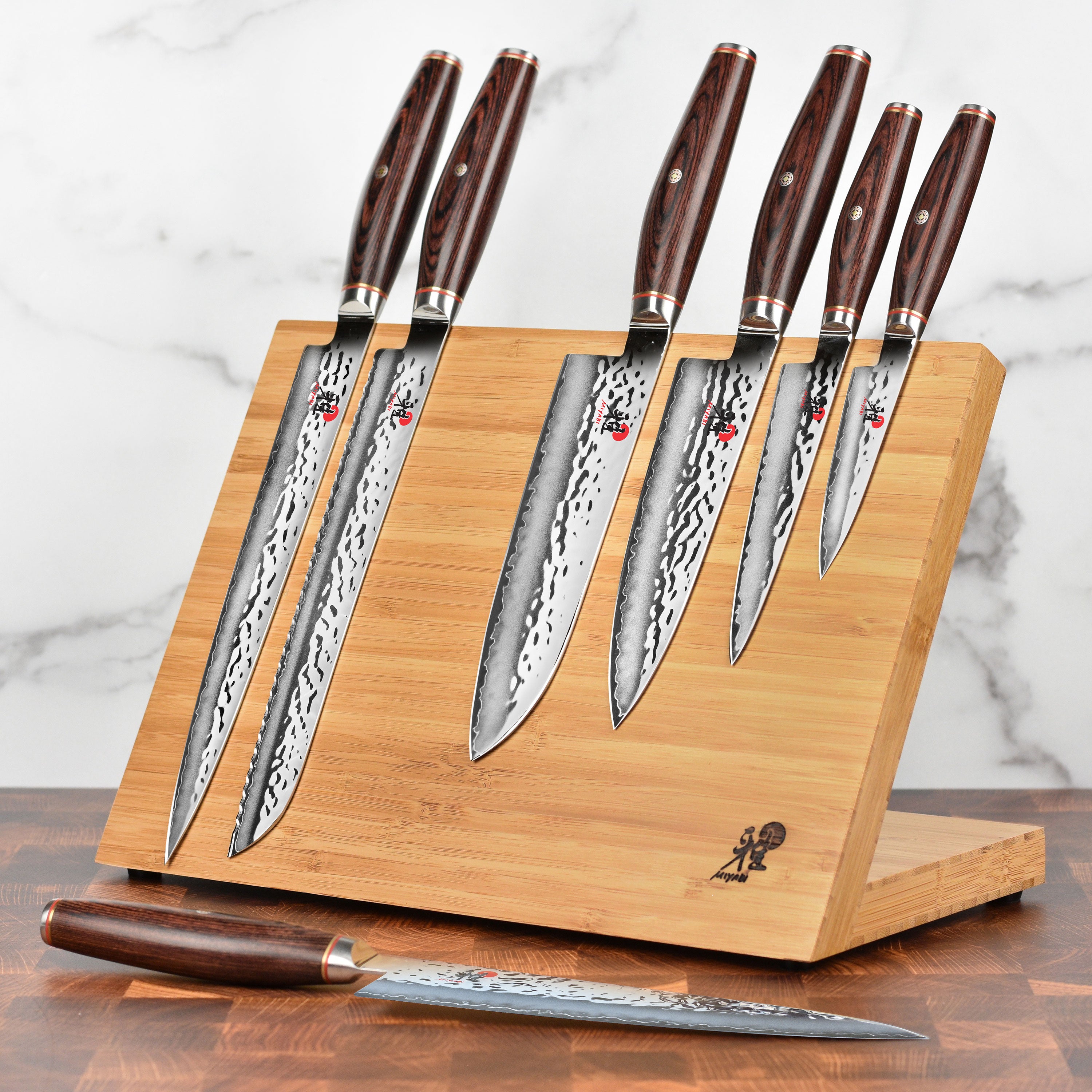 Miyabi Artisan SG2 10 Piece Magnetic Knife Stand Set