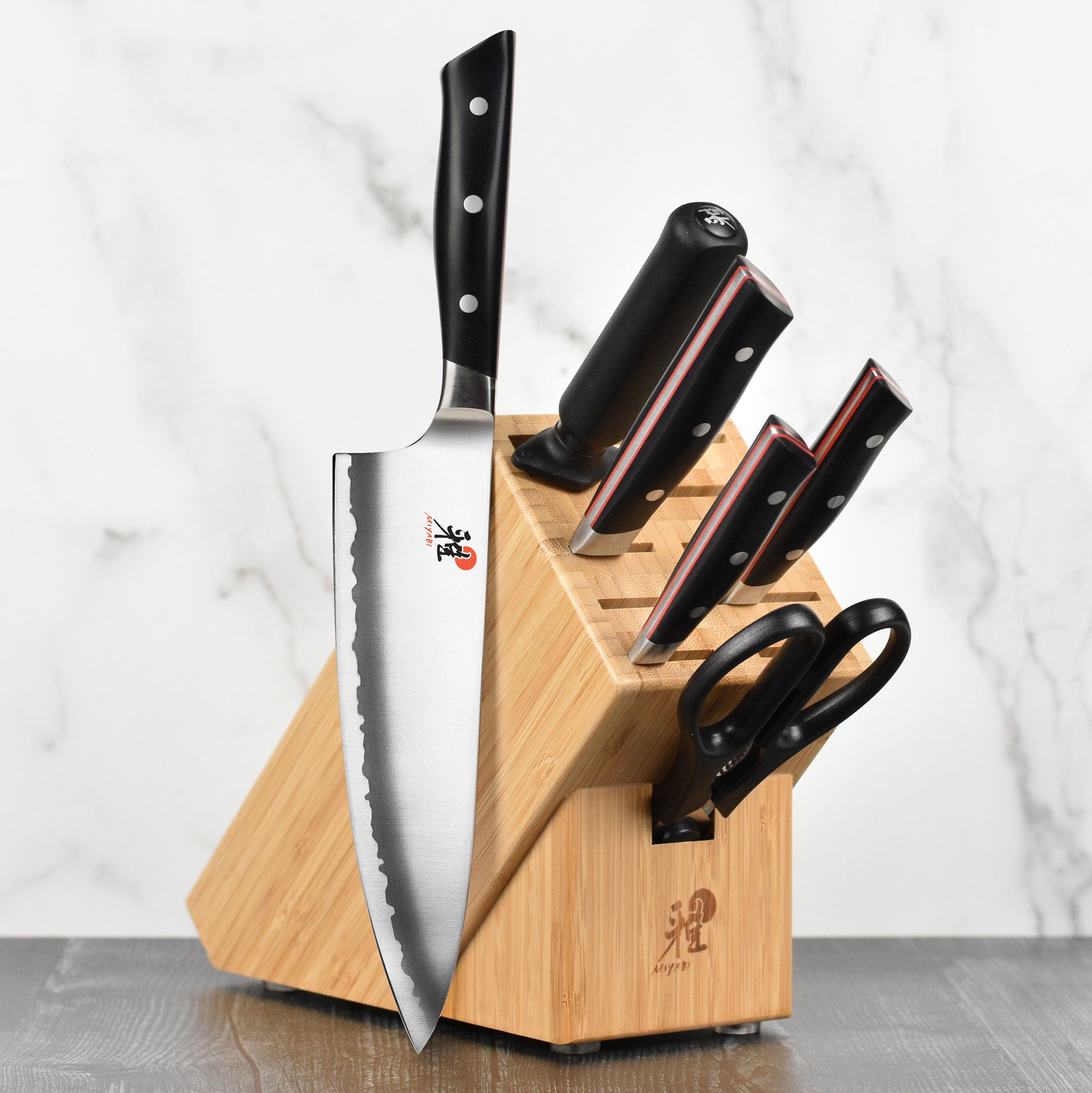 Miyabi 10 Slot Bamboo Knife Block