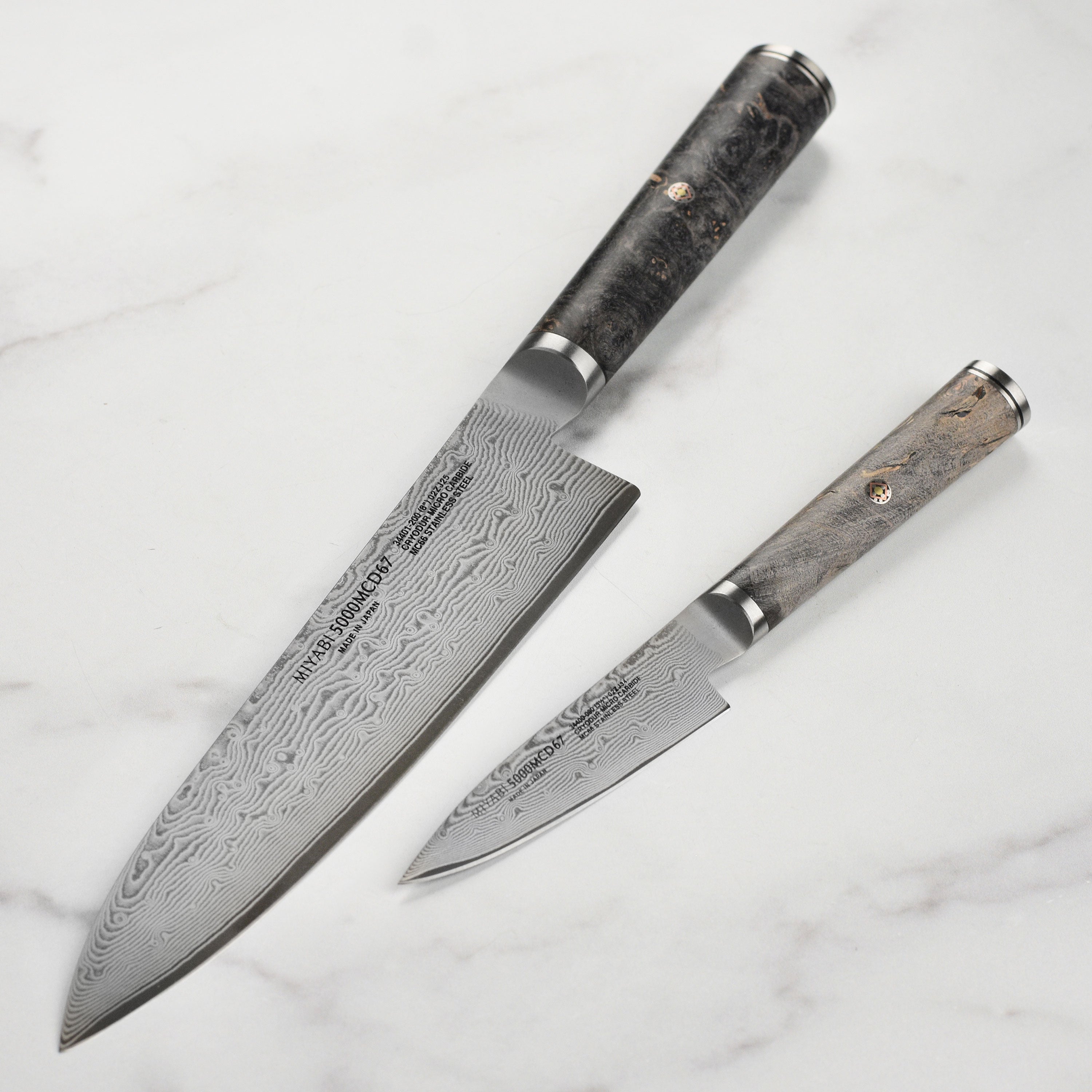 Miyabi Black 2 Piece Knife Set