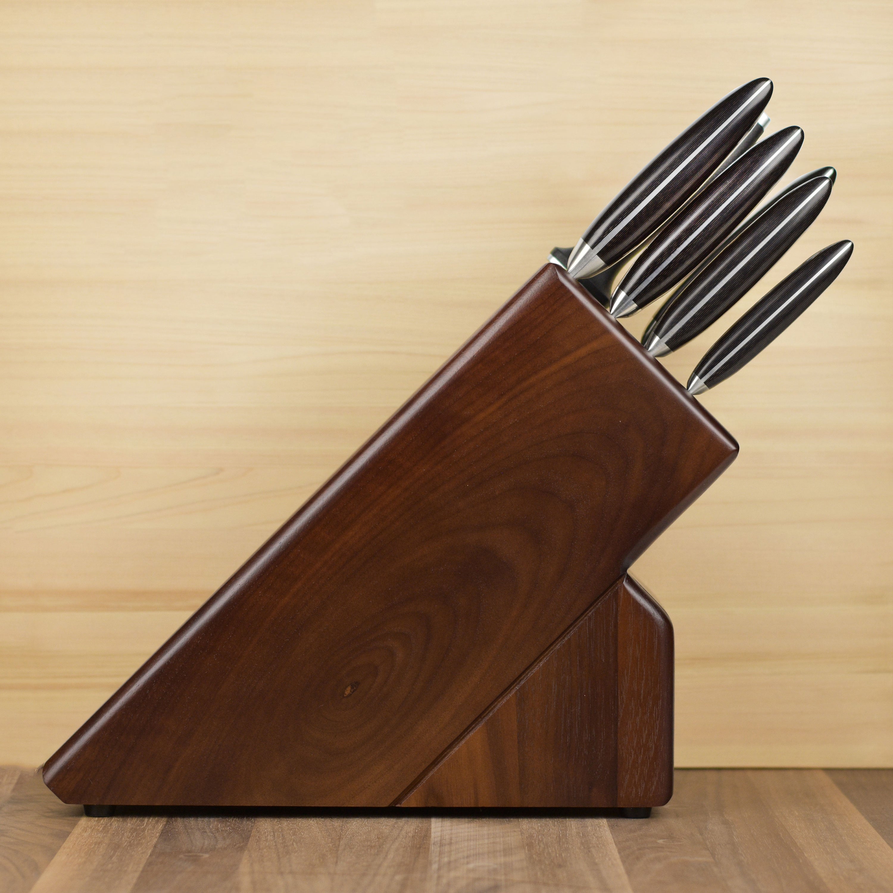 Kramer Stainless Damascus 7 Piece Knife Block Set