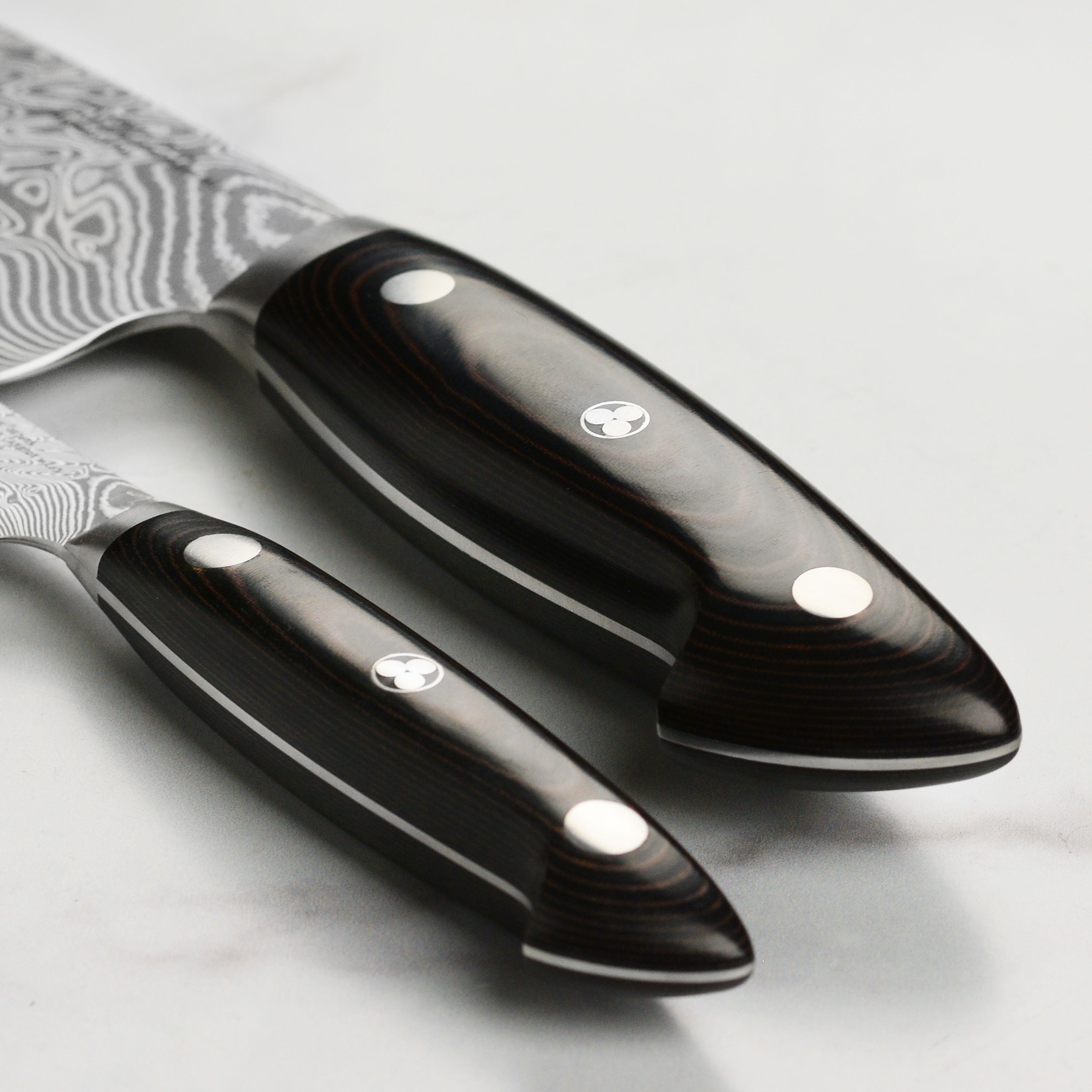 Kramer Stainless Damascus Chef's & Paring Knife Set