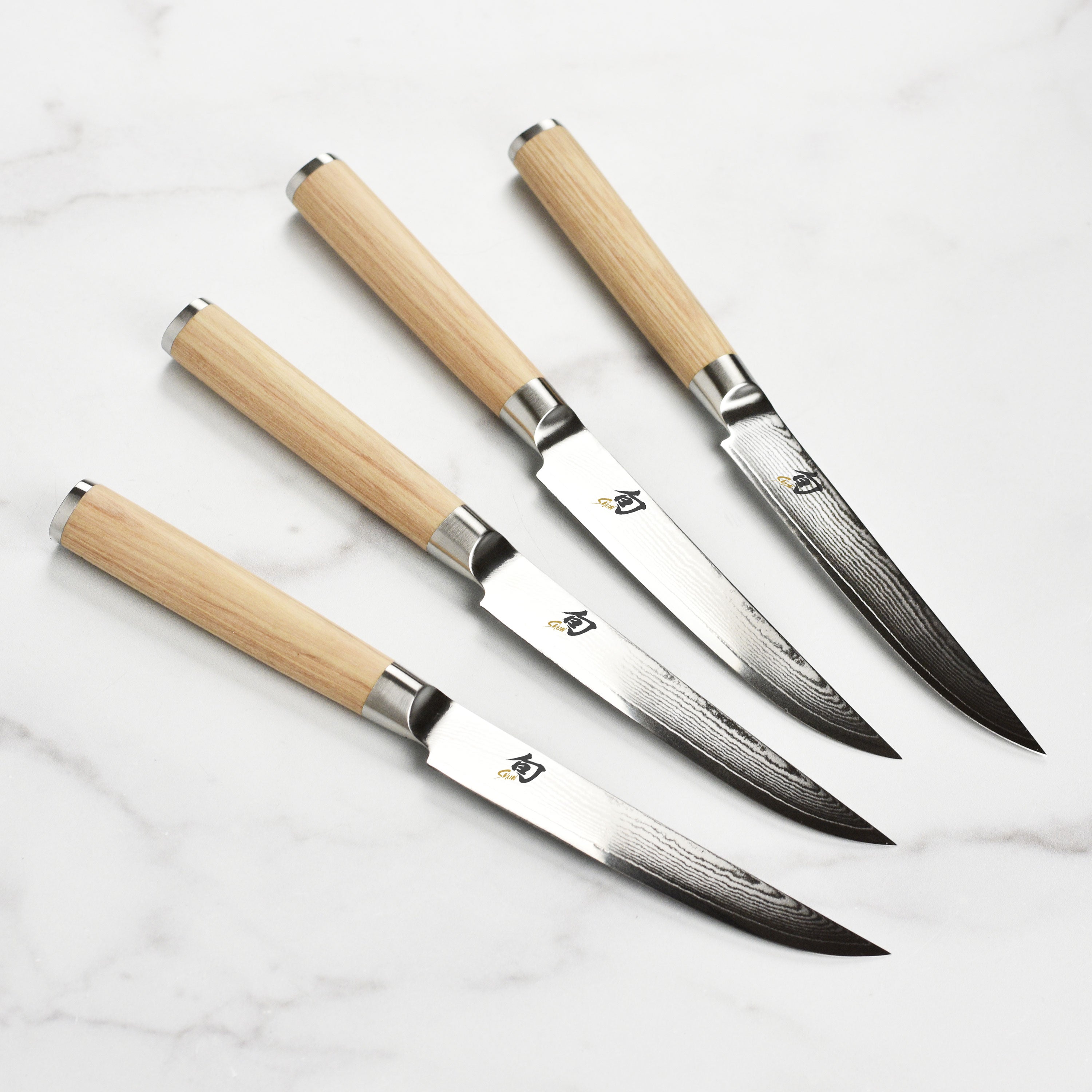 Shun Classic Blonde 4 Piece Steak Knife Set