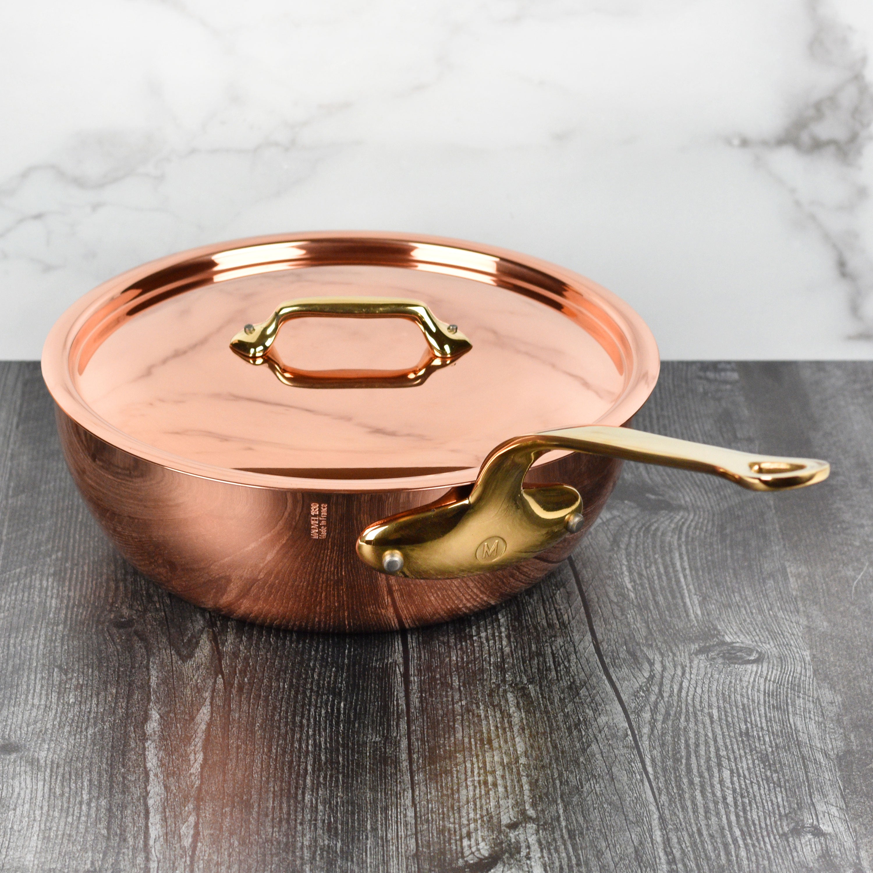 Mauviel M200B 3.7-quart Copper Saucier