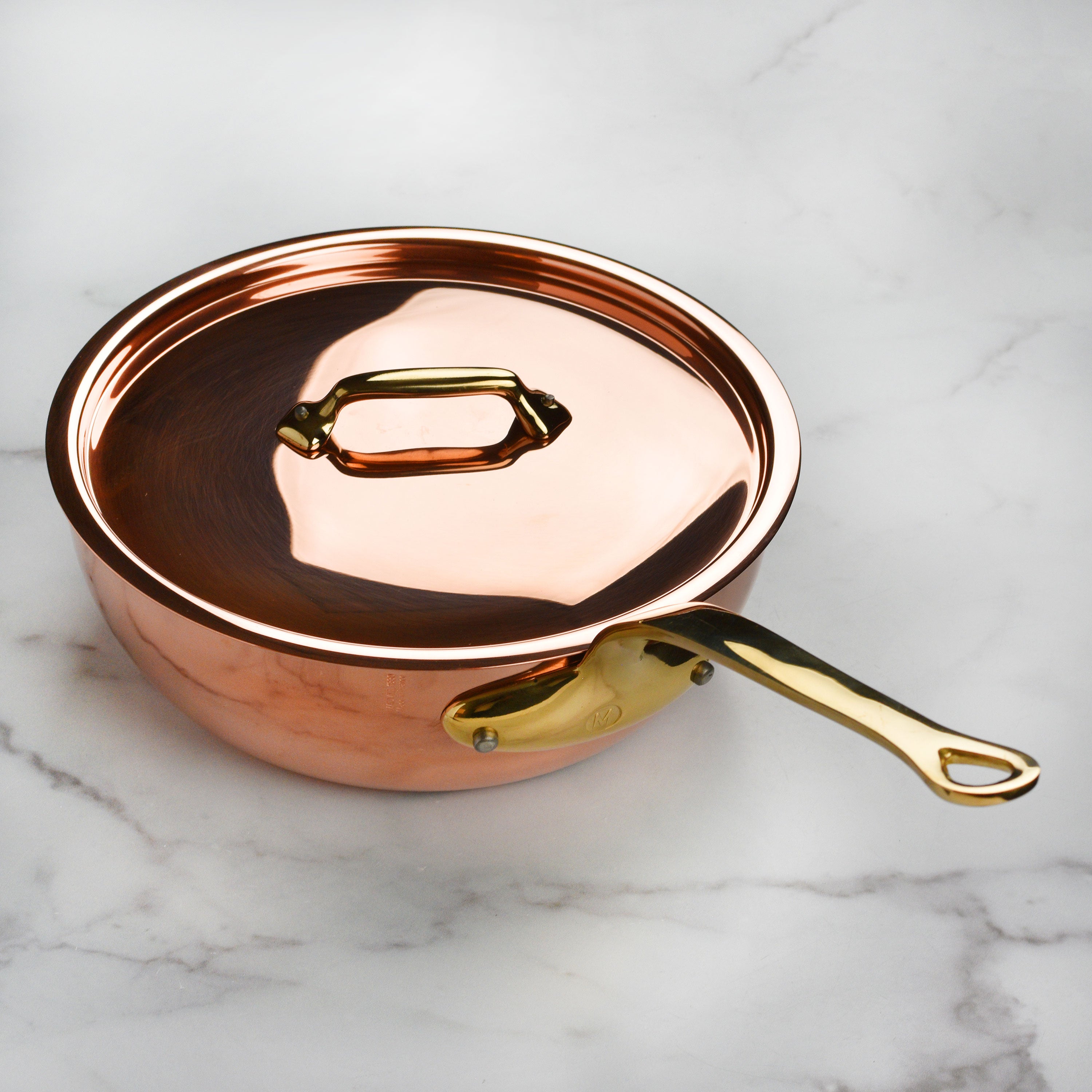 Mauviel M200B 3.7-quart Copper Saucier