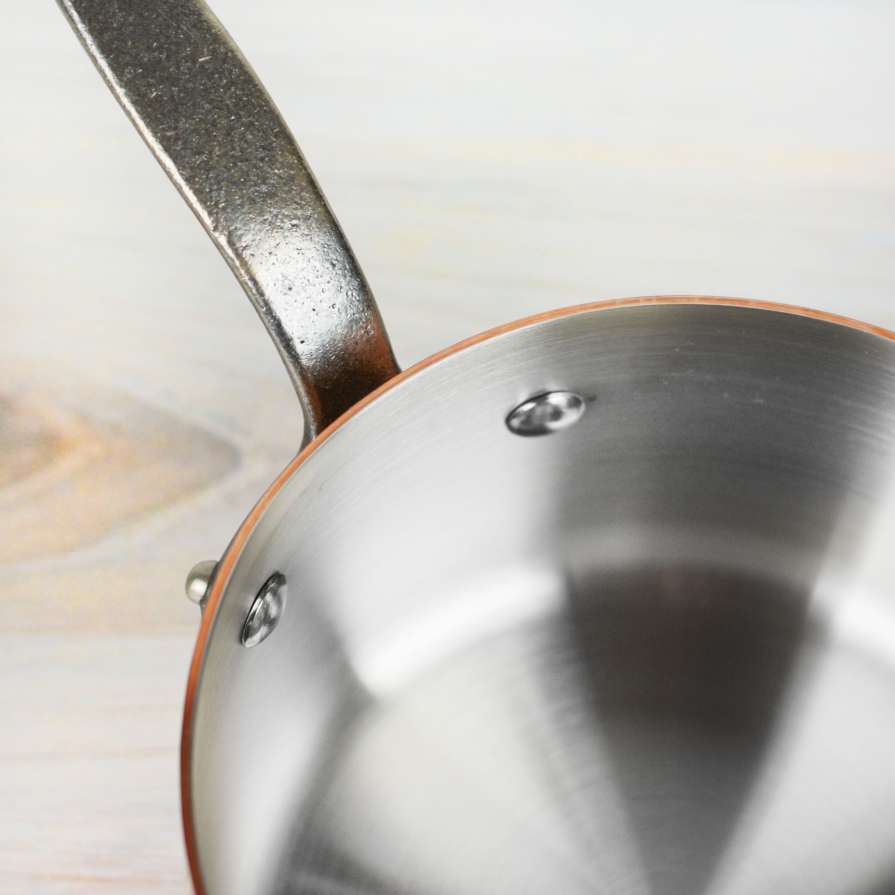 Mauviel M200Ci 1.2-quart Copper Saucepan